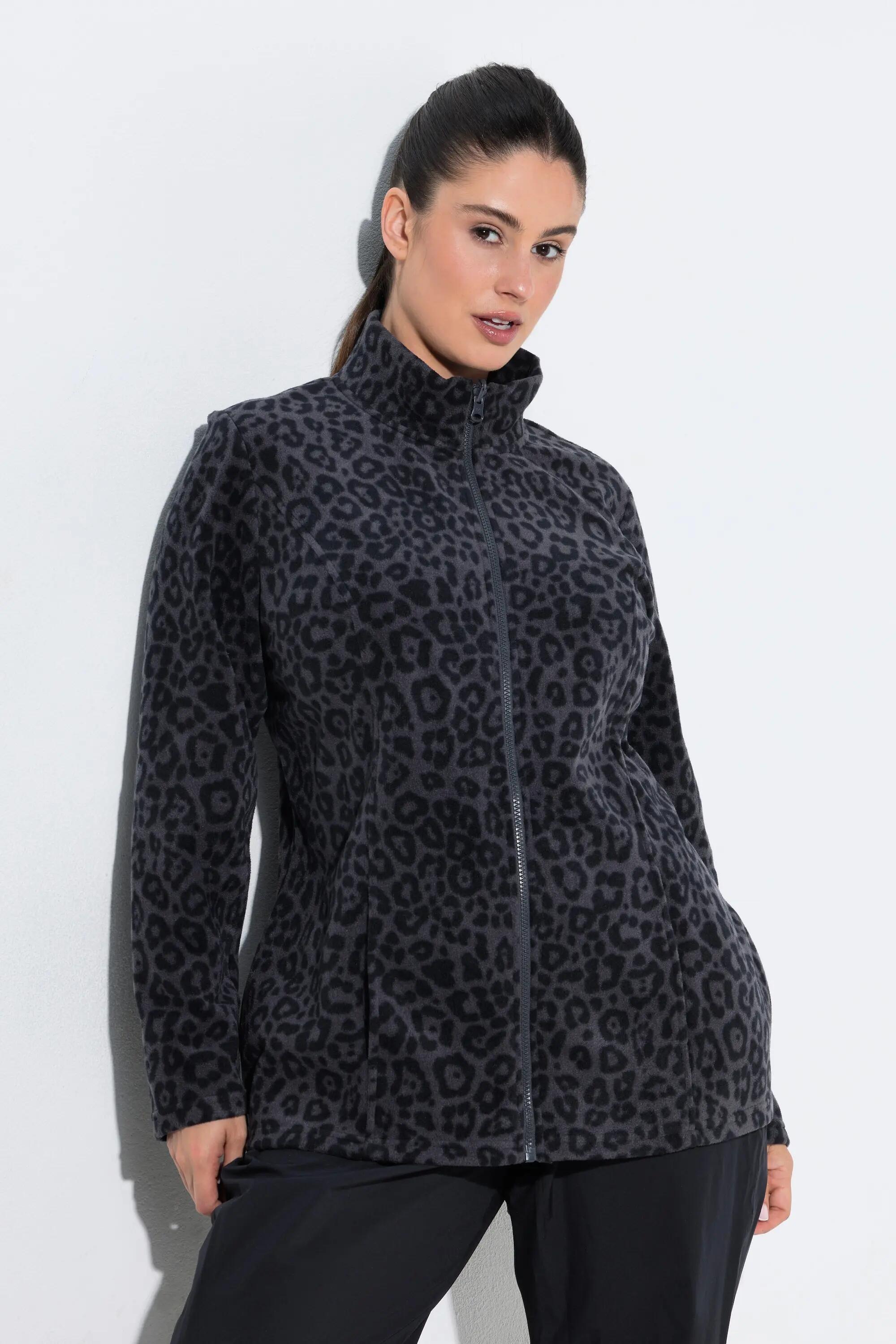 Damen ZipIn-Fleecejacke Baukastensystem Stehkragen recycelt 5/6