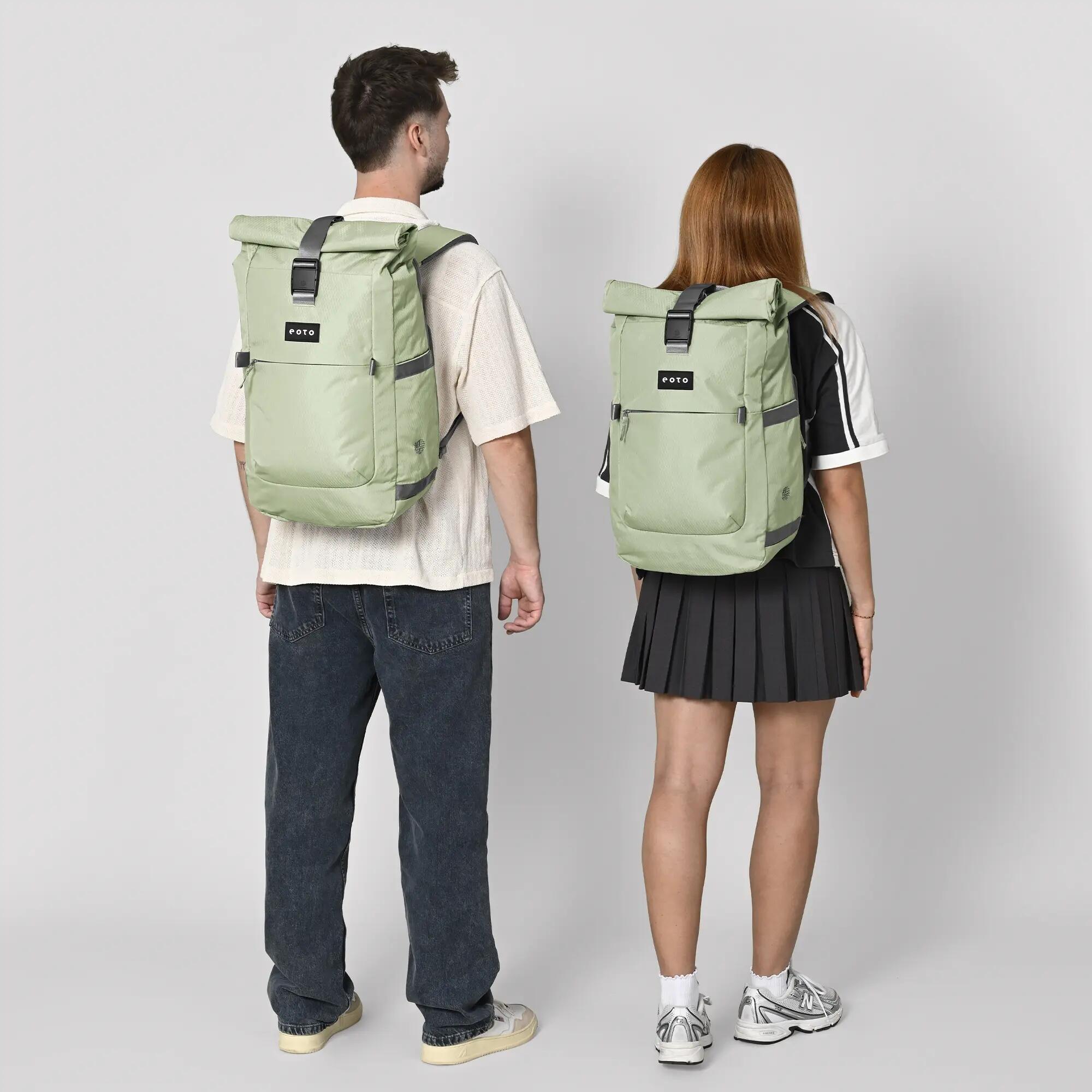 EOTO Rucksack ROLLY32, Roll Top, ergonomisch, nachhaltig, 32 L 2/9