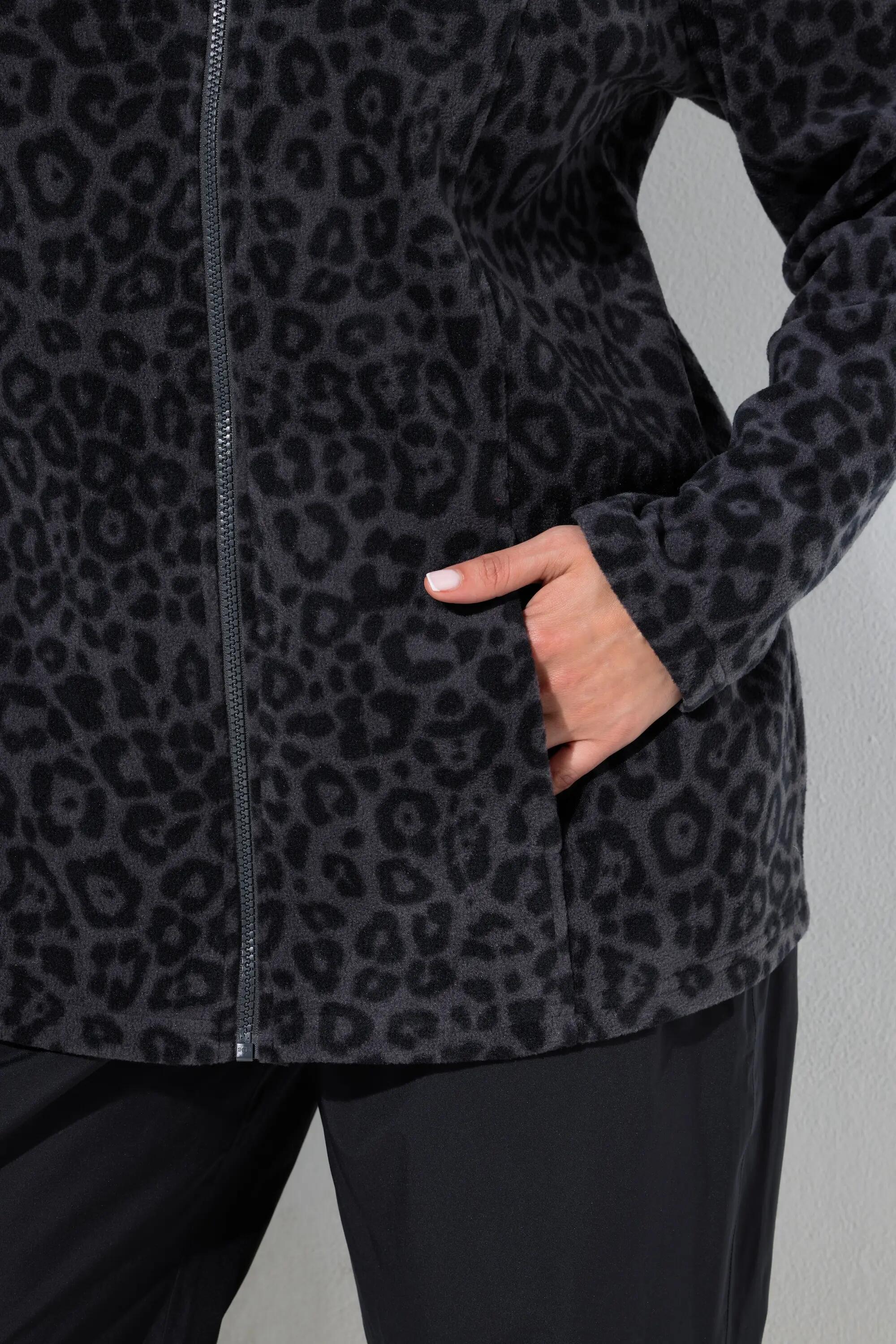 Damen ZipIn-Fleecejacke Baukastensystem Stehkragen recycelt 4/6