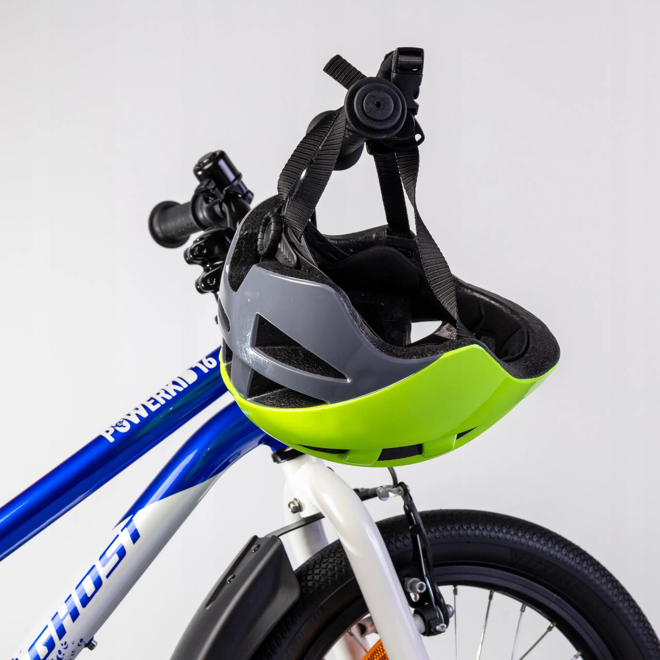 Kask rowerowy dziecięcy ROXAR KID żółty fluo S 48-52 cm 3/5