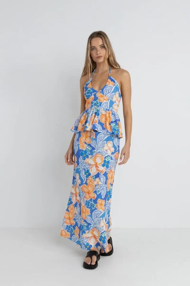 Paradise Floral Halter - Top Femme 4/4