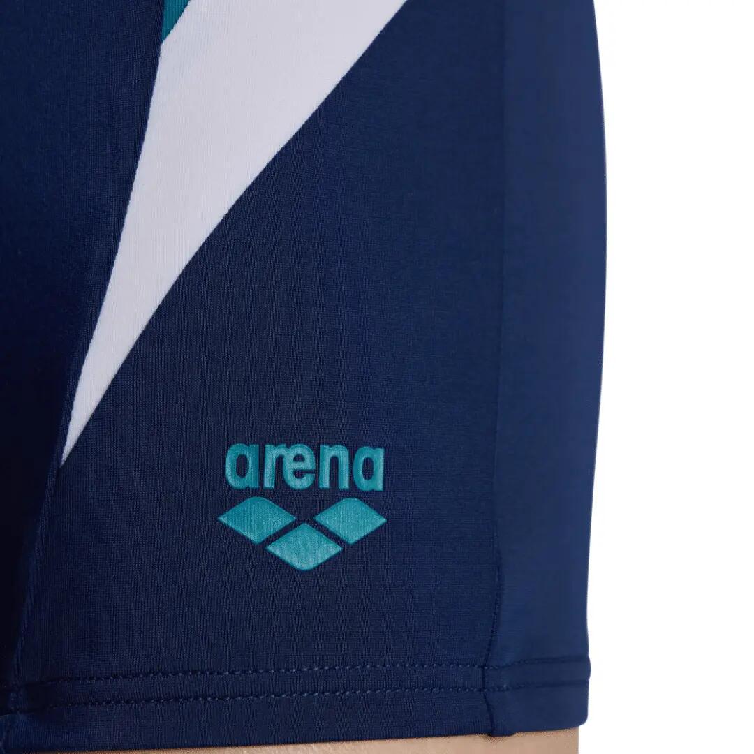 Short Ragazzi Arena Swim Short Panel Navy-Deep-Teal-Bianco 5/5