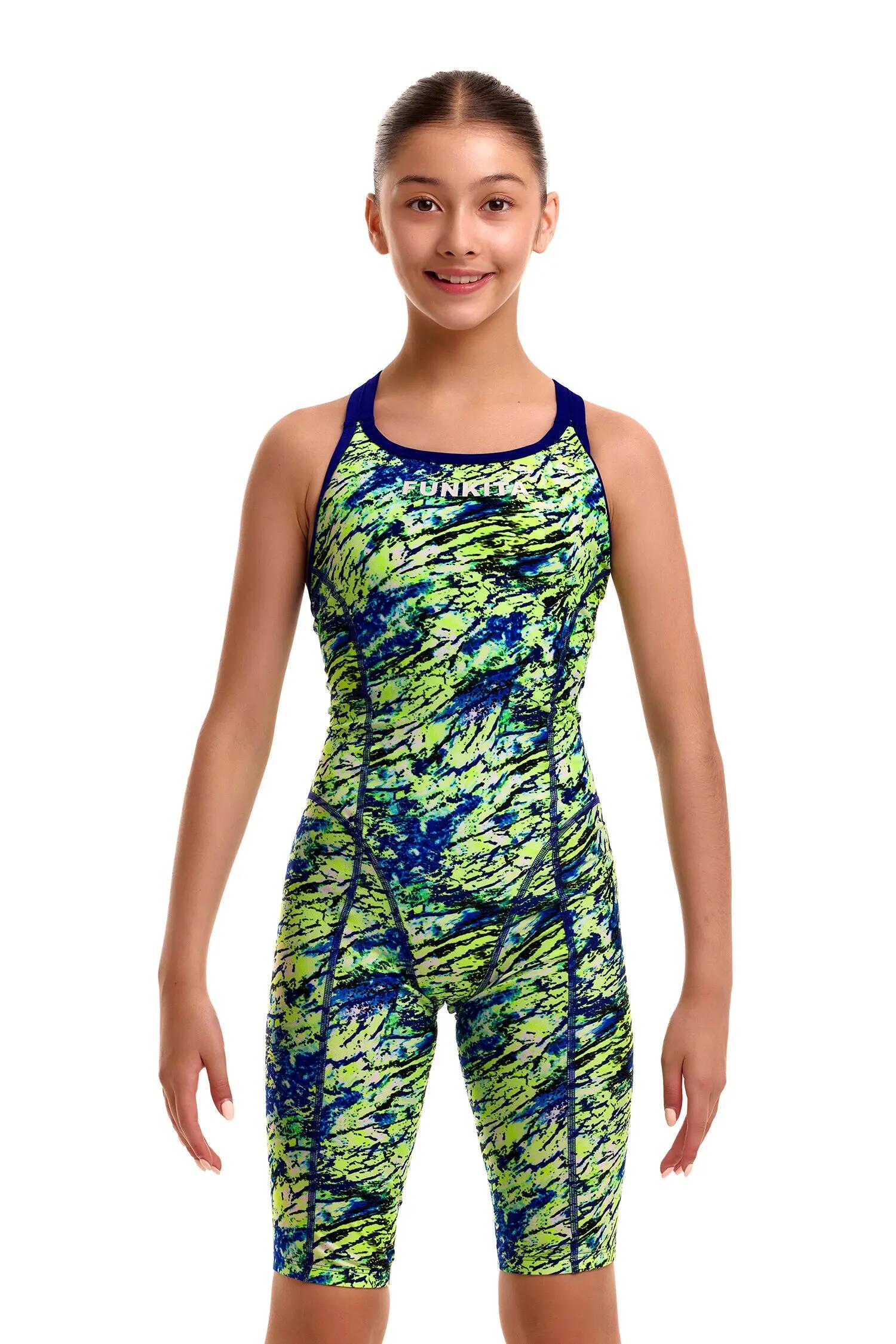 Costume intero bambina Funkita Fast Training Scaled Back 4/4