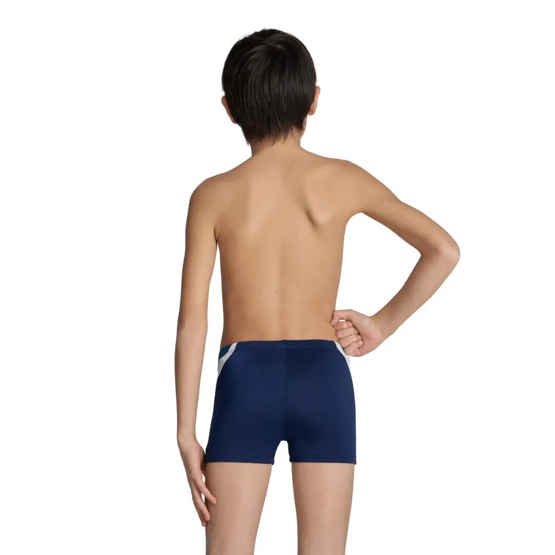 Short Ragazzi Arena Swim Short Panel Navy-Deep-Teal-Bianco 2/5