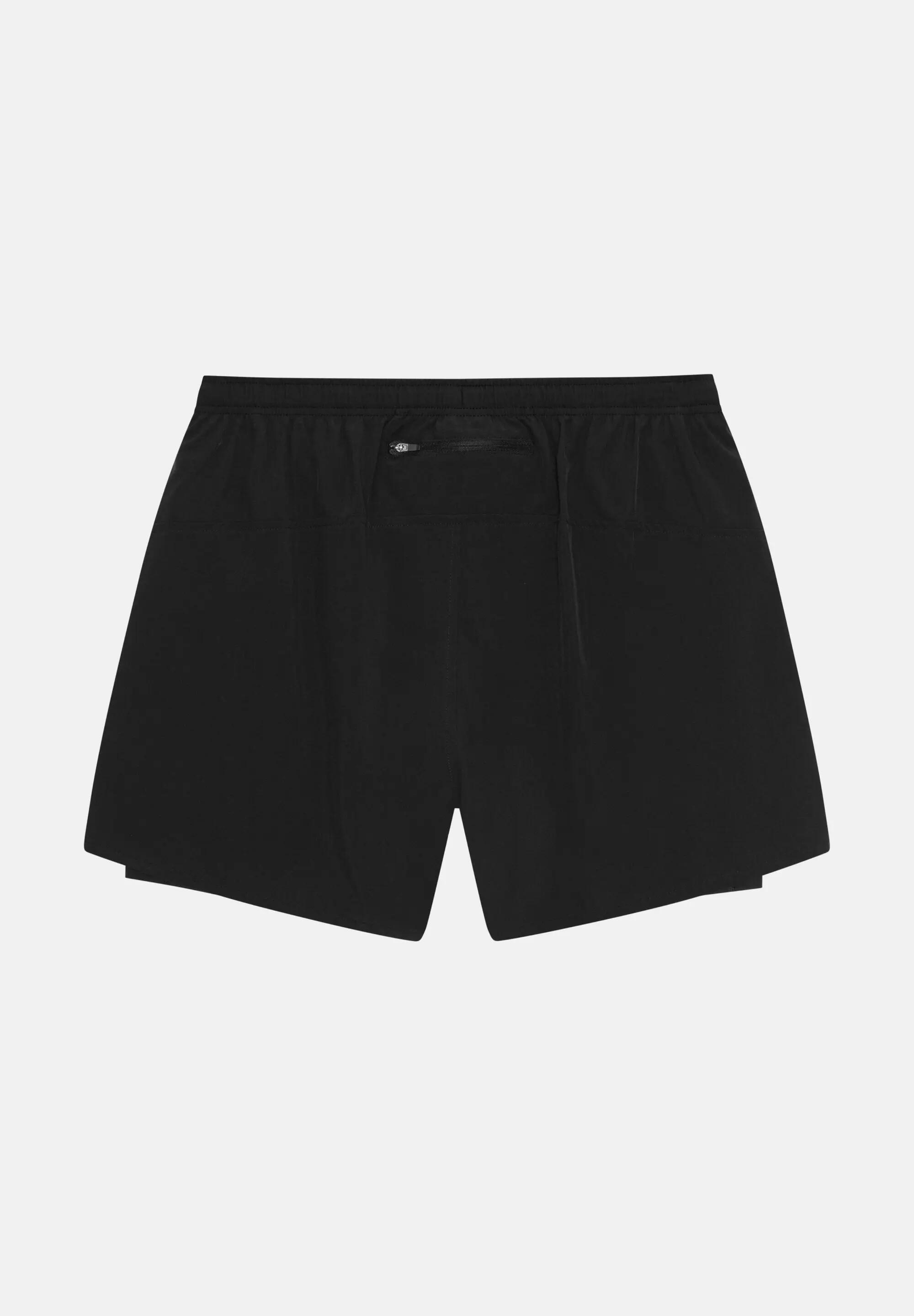 Pantaloncini 2 in 1 running uomo stretch 4 vie con fodera interna anti-rimbalzo 2/5