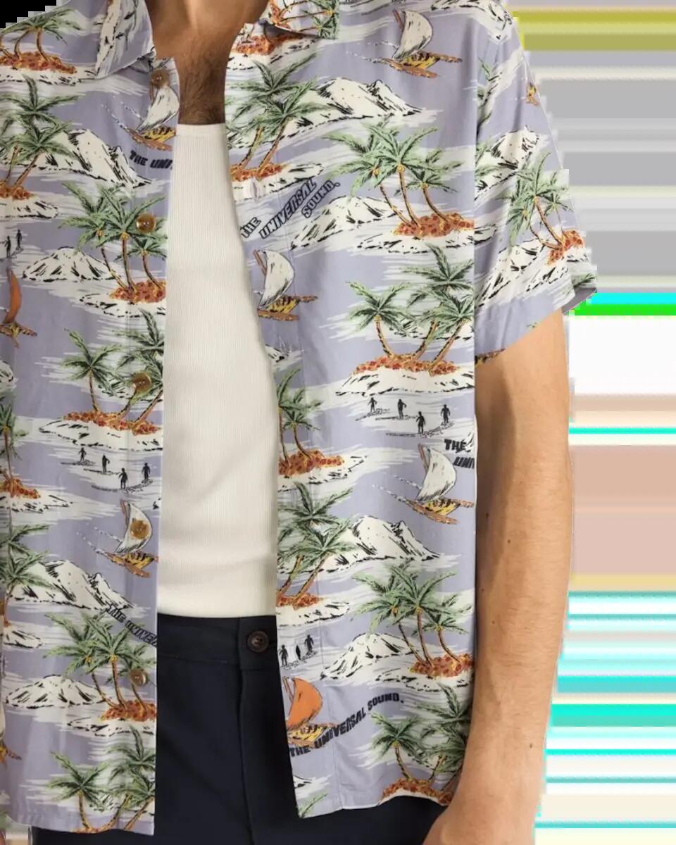 Tropical  -  S/S Chemise Homme 3/5