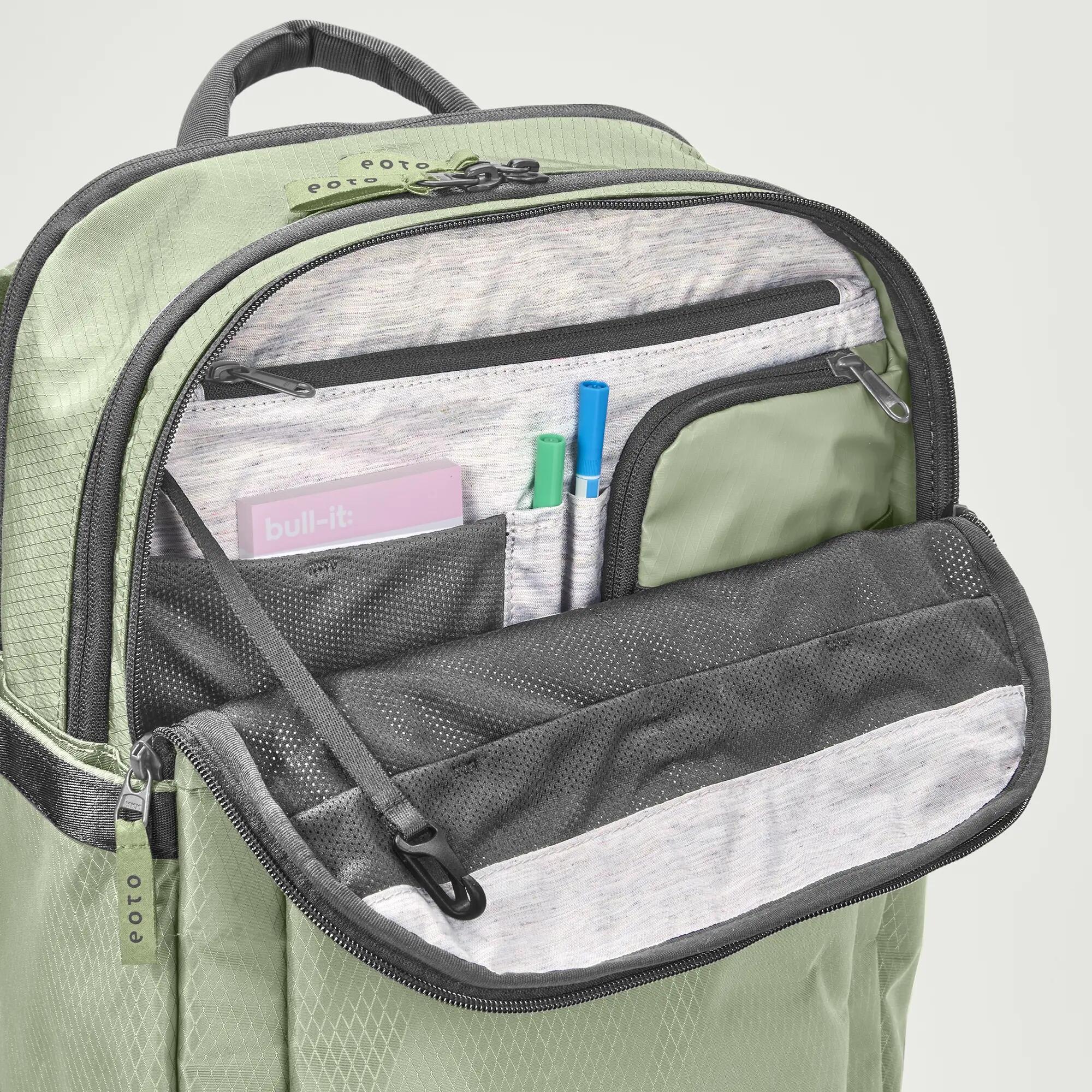 EOTO Rucksack TIDY22, Daypack, ergonomisch, nachhaltig, 22 L 7/9