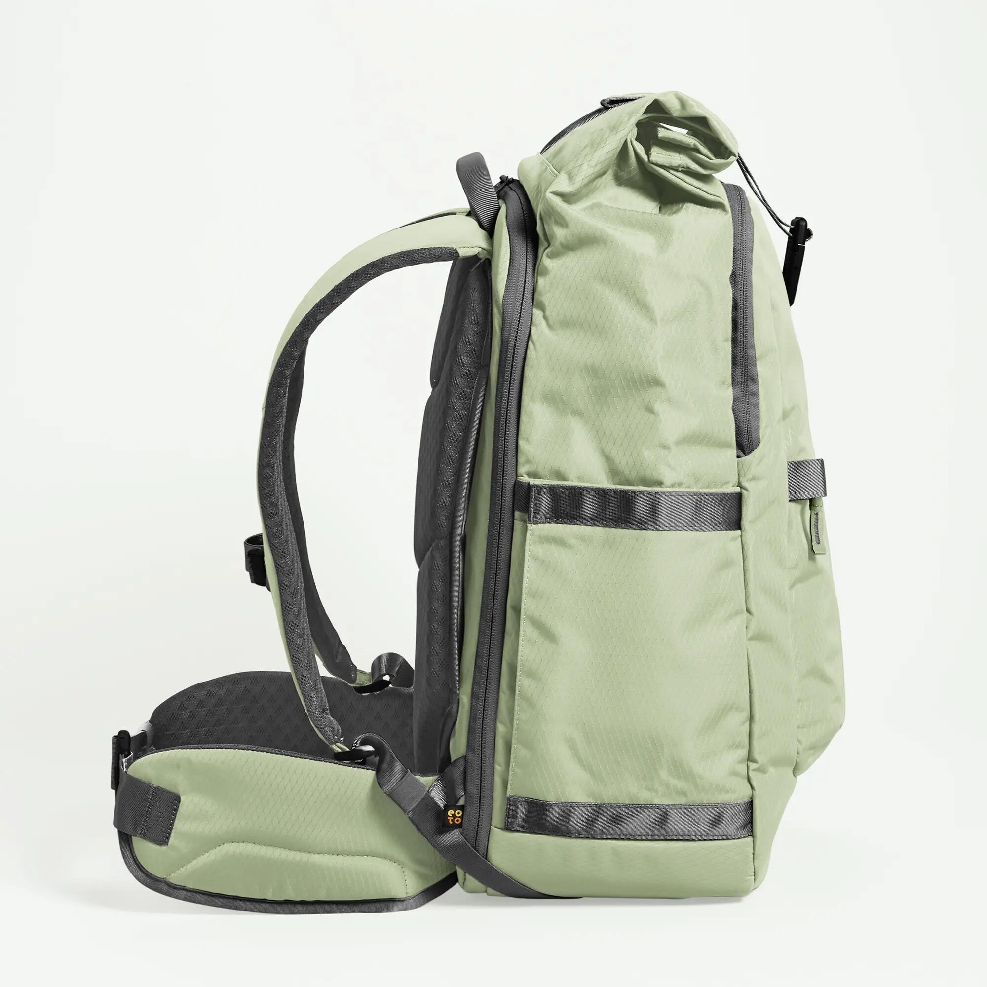 EOTO Rucksack TALL41, Roll Top, ergonomisch, nachhaltig, 41 L 4/9