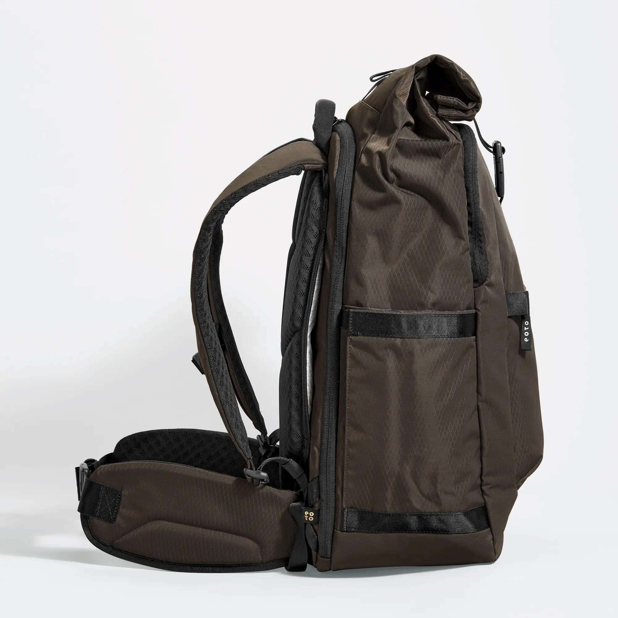 EOTO Rucksack TALL41, Roll Top, ergonomisch, nachhaltig, 41 L 4/9