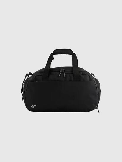 Torba treningowa na siłownię z kieszenią na buty unisex czarna 4F ONE-SIZE