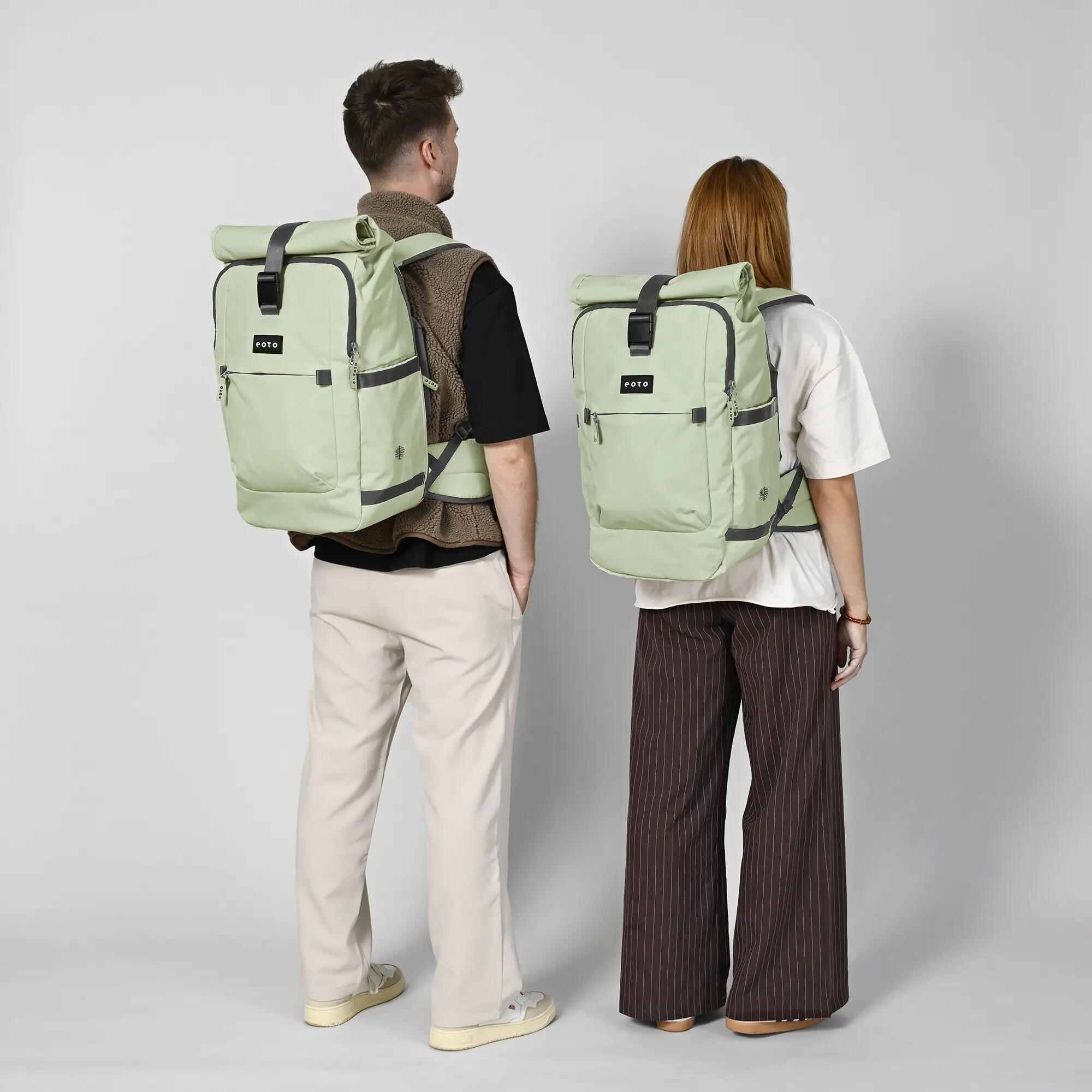 EOTO Rucksack TALL41, Roll Top, ergonomisch, nachhaltig, 41 L 2/9