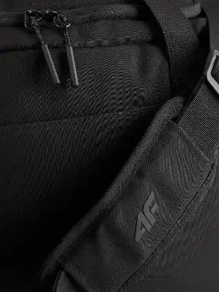 Torba treningowa na siłownię z kieszenią na buty unisex czarna 4F ONE-SIZE 4/5