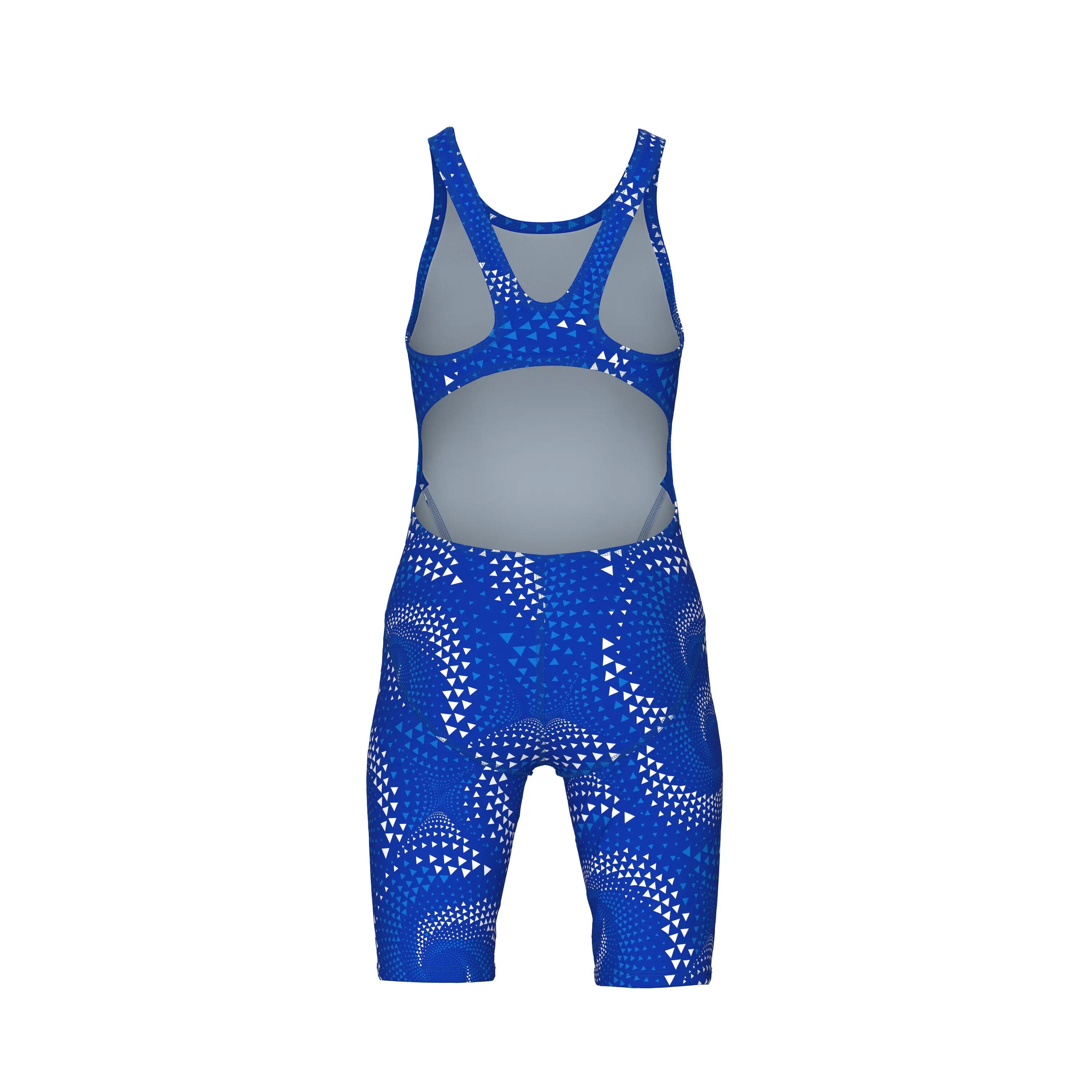 Maillot de bain Arena Printed Full Body Fille Noir Team Royal 4/4