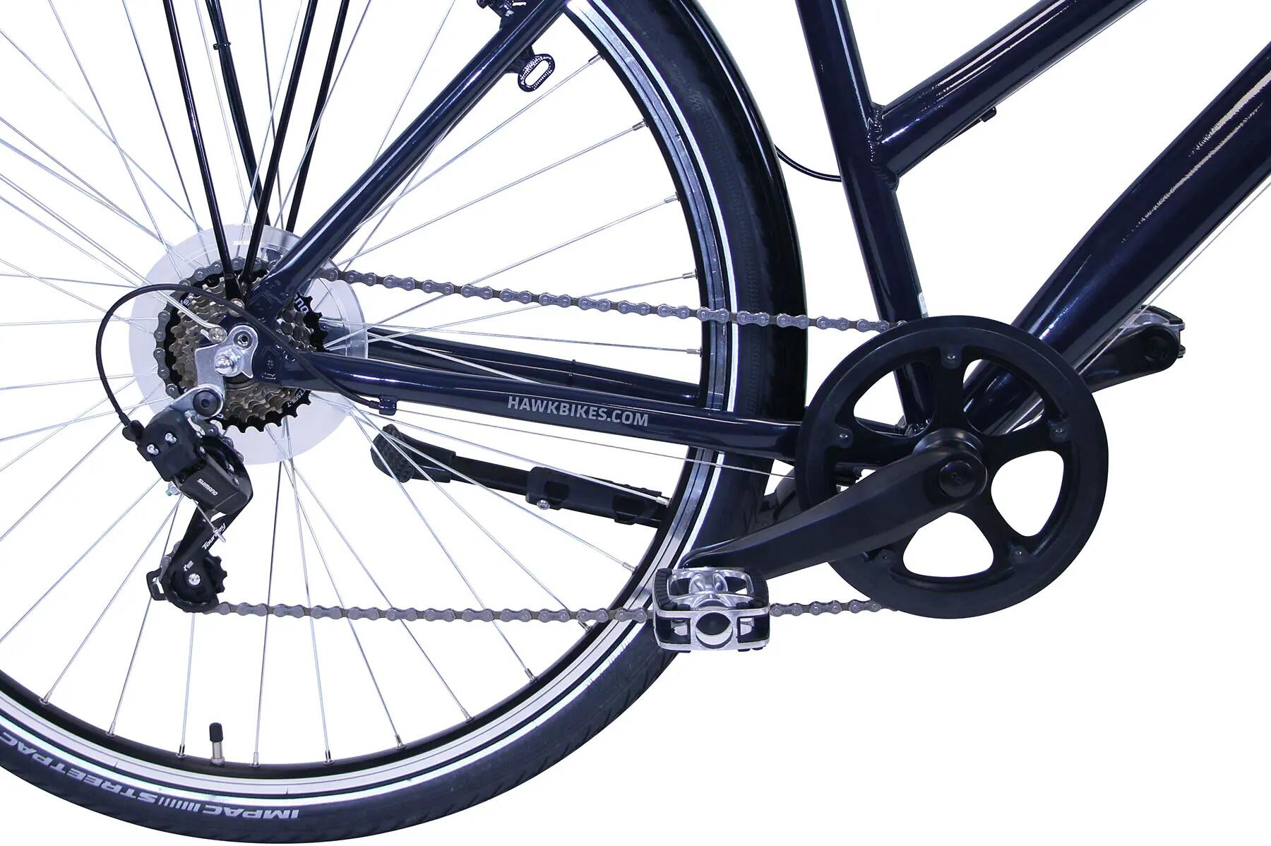 Hawk Fahrrad Citytrek Easy Lady blau 6/6