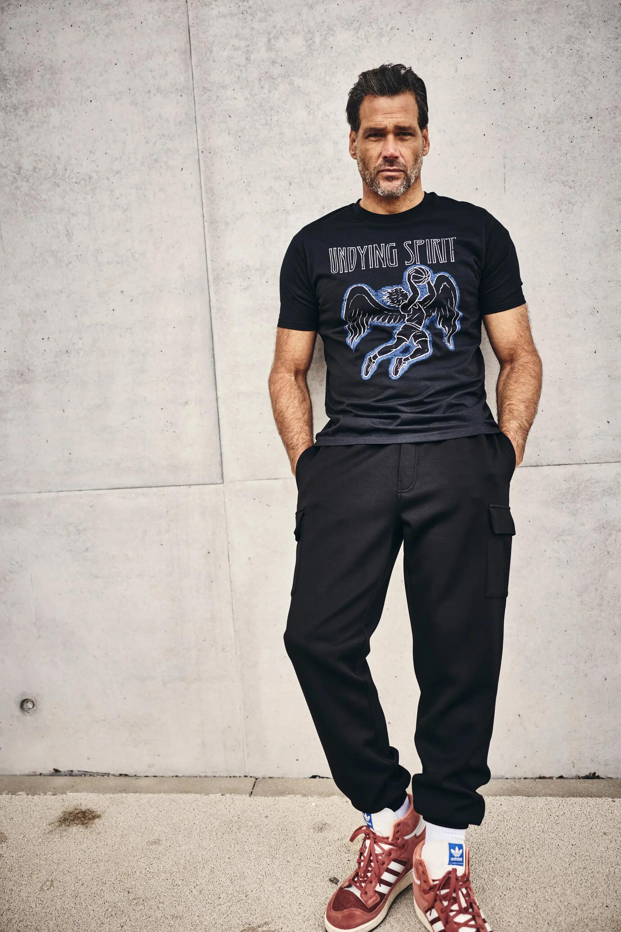 Hommes T-shirt manches courtes et imprimé poitrine séchage rapide 6/6