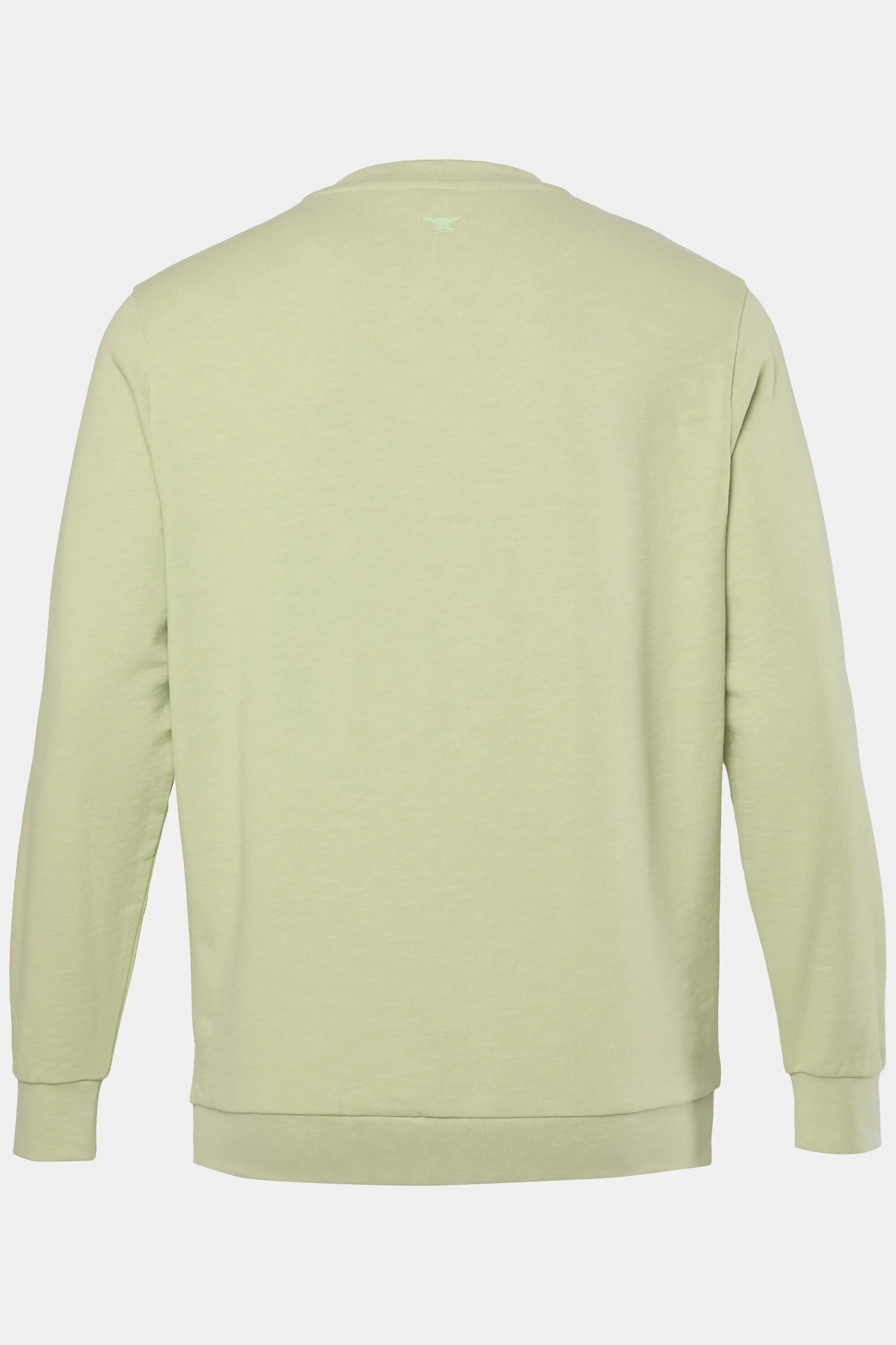 Hommes Sweat-shirt en molleton lisse broderie et imprimé 6/7