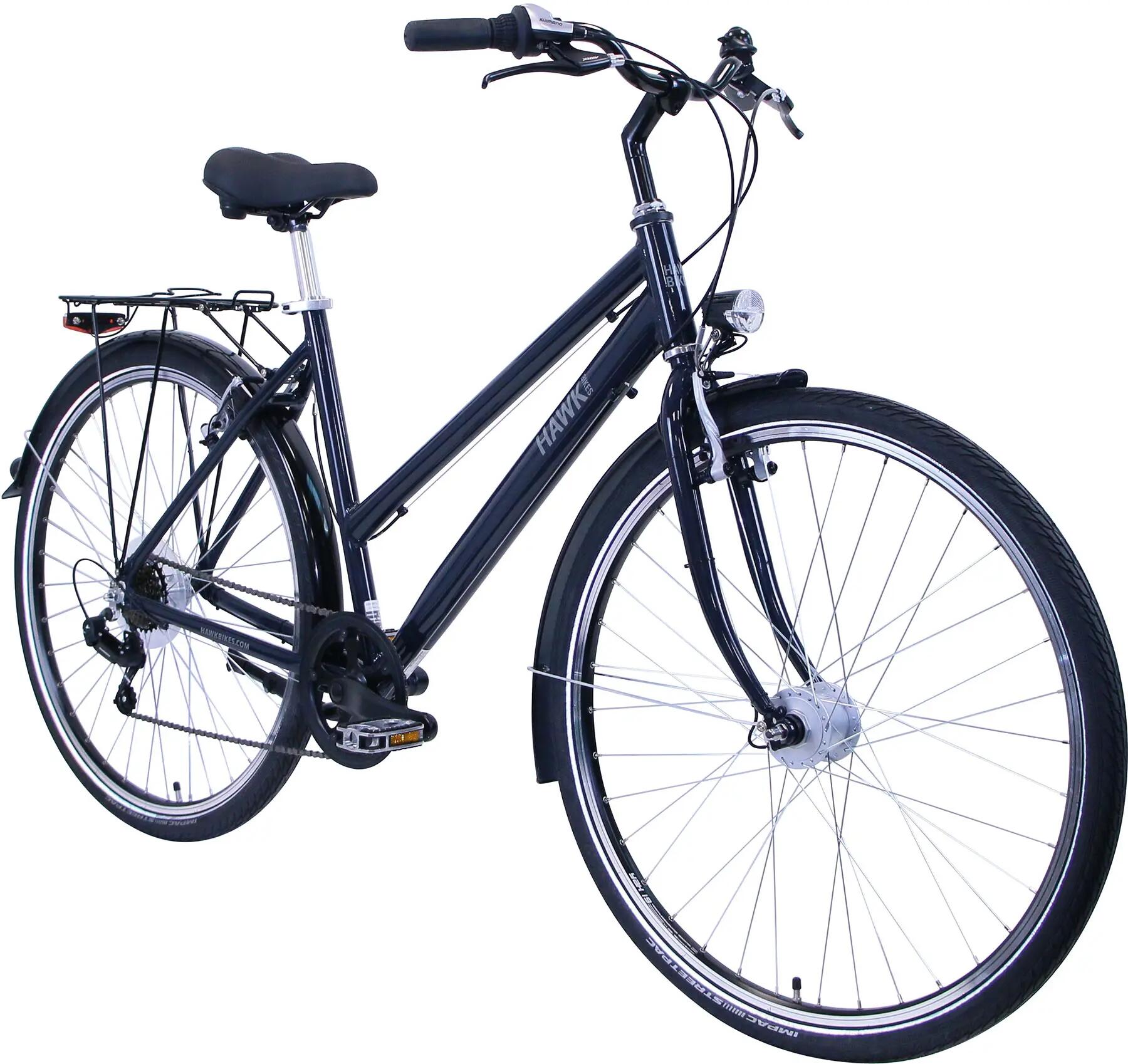 Hawk Fahrrad Citytrek Easy Lady blau 2/6
