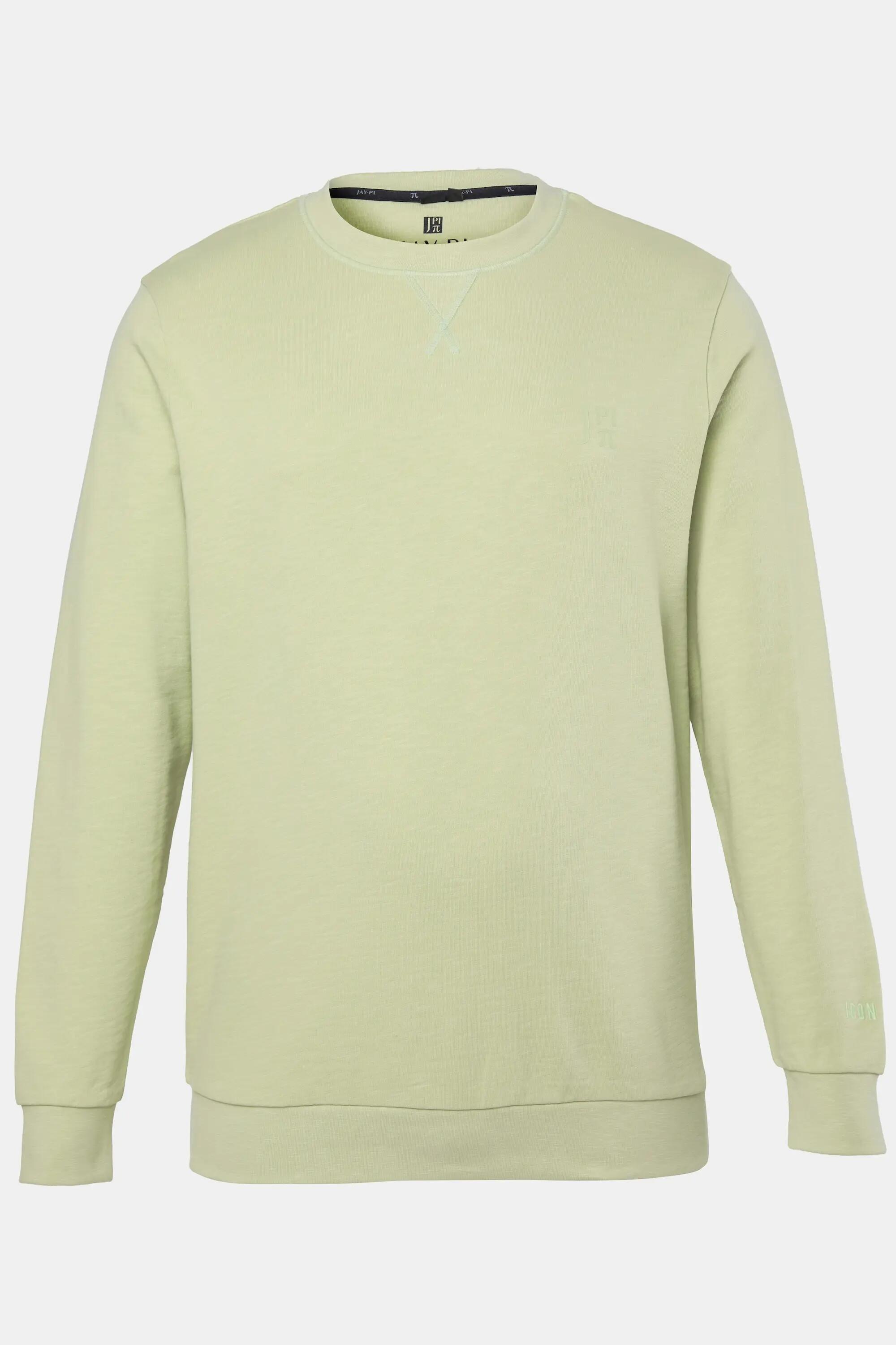 Hommes Sweat-shirt en molleton lisse broderie et imprimé 5/7