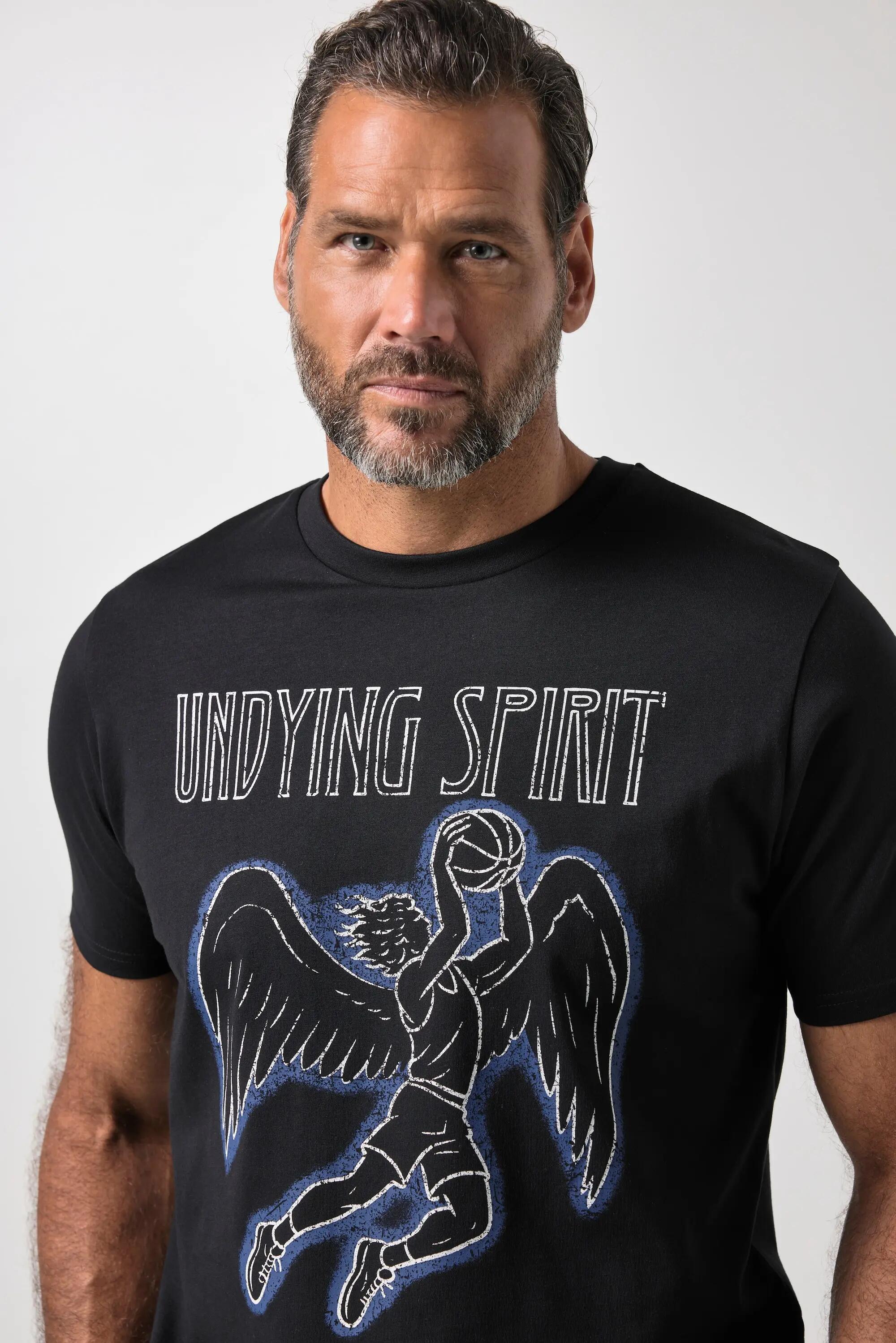 Hommes T-shirt manches courtes et imprimé poitrine séchage rapide 3/6