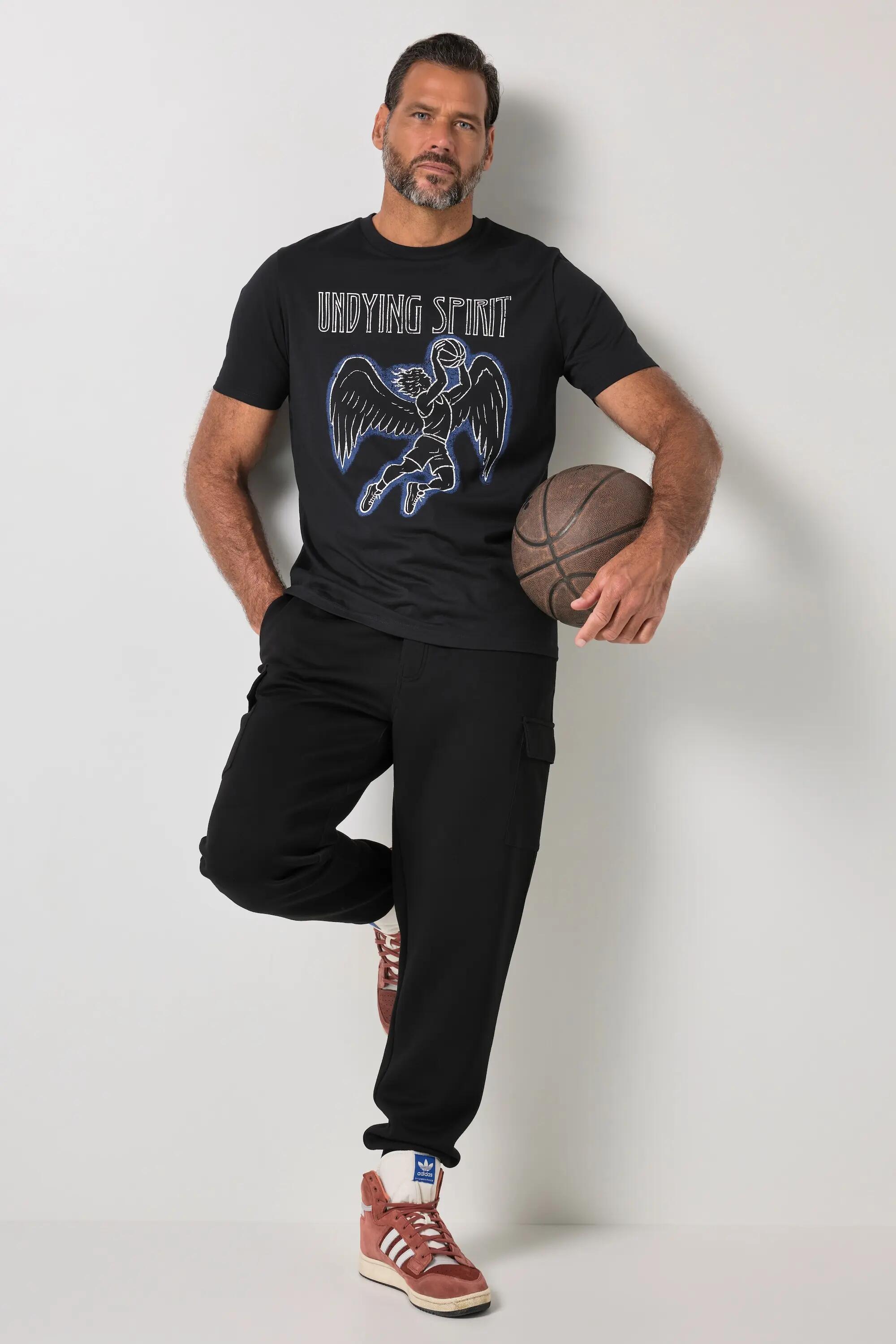 Hommes T-shirt manches courtes et imprimé poitrine séchage rapide 2/6
