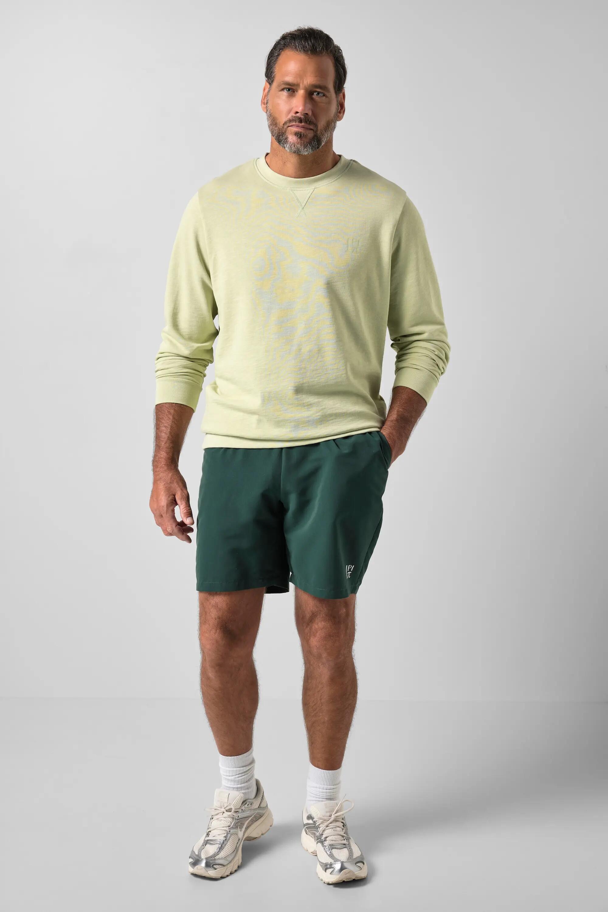 Hommes Sweat-shirt en molleton lisse broderie et imprimé 2/7