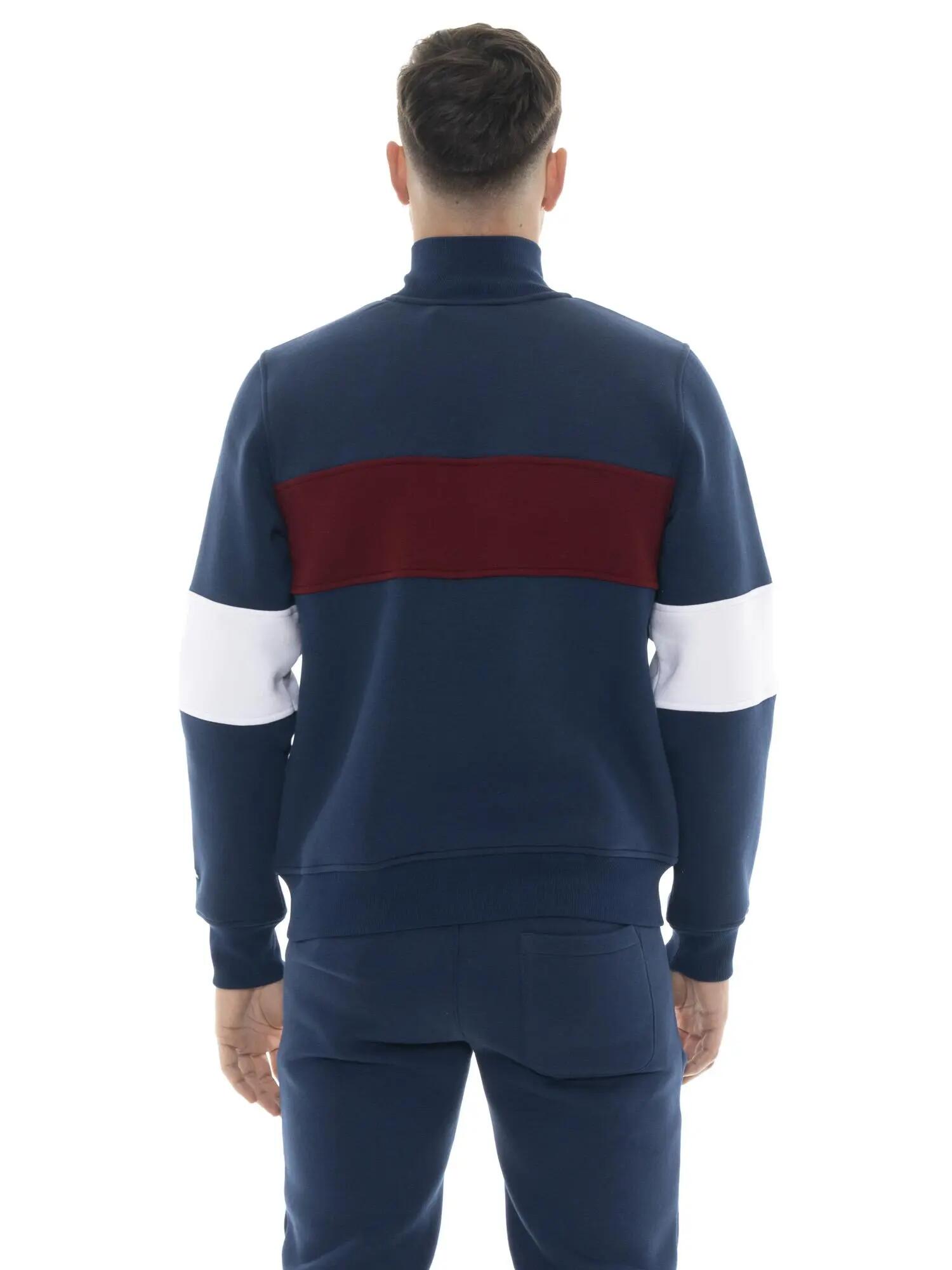 Bluza męska Leone 1947 Apparel Soft Basic ze stójką i zamkiem na zimę 4/5
