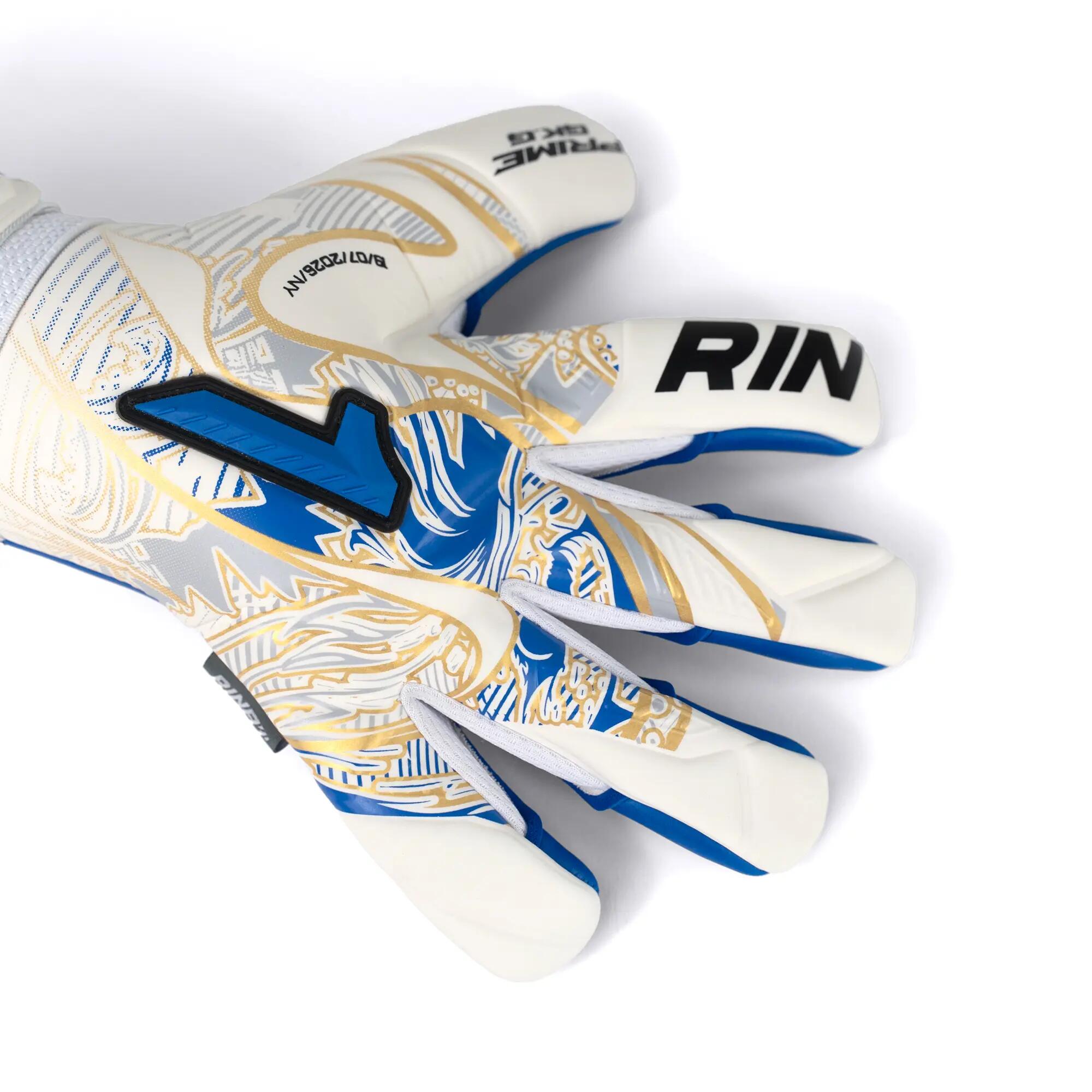 Luvas guarda-redes Futebol Rinat Crianças Asimetrik Prime Relva natural 2/6