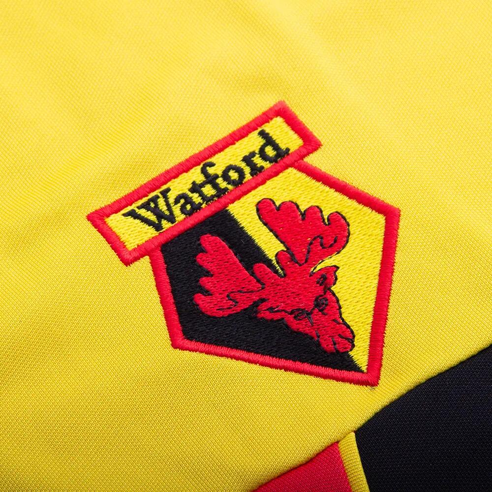 Watford FC 1986 - 87 - Maglia da Calcio Rétro - Gialla – COPA Football 6/7