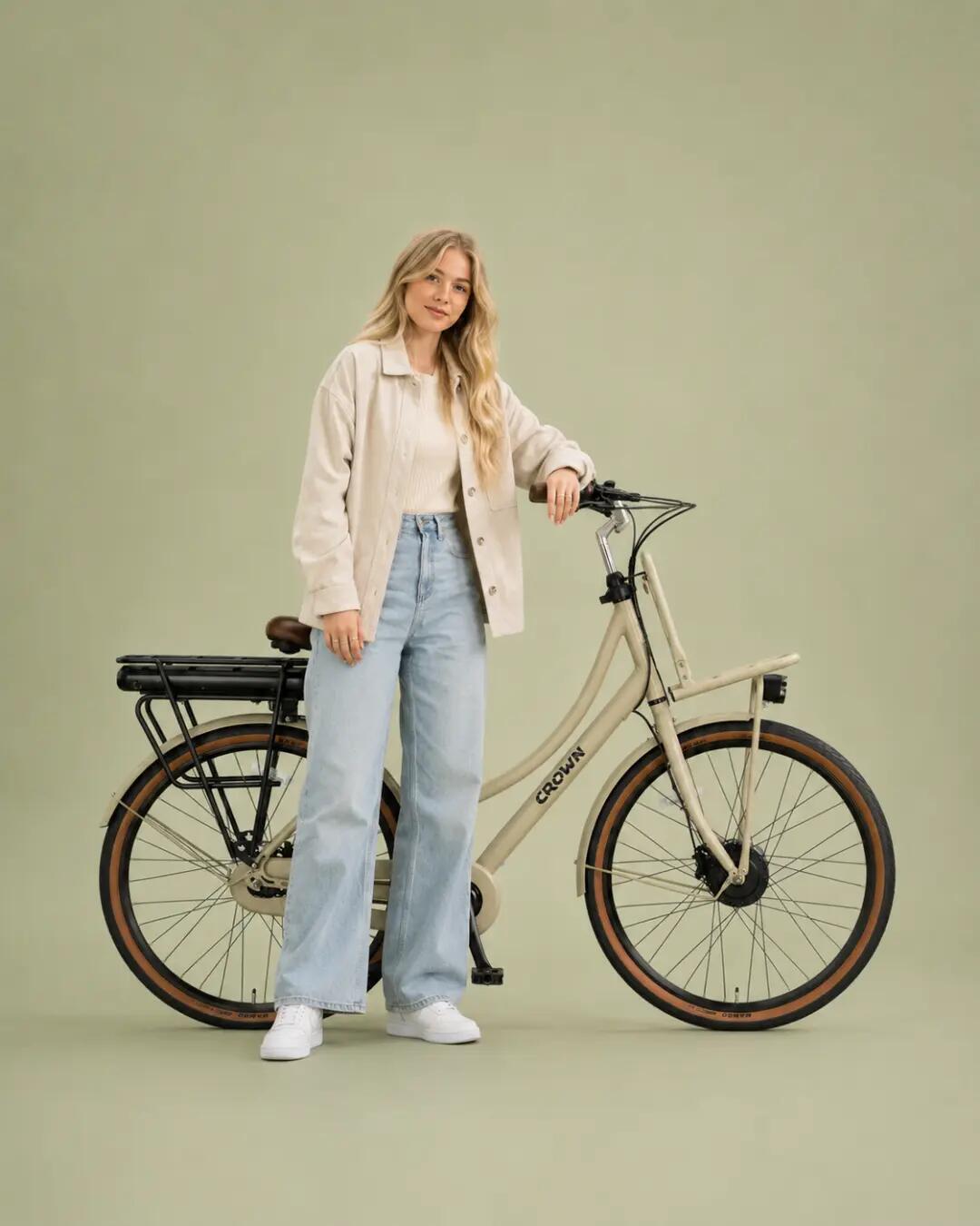 Crown Las Vegas Elektrische Transportfiets 28inch 50cm 7v 4/7