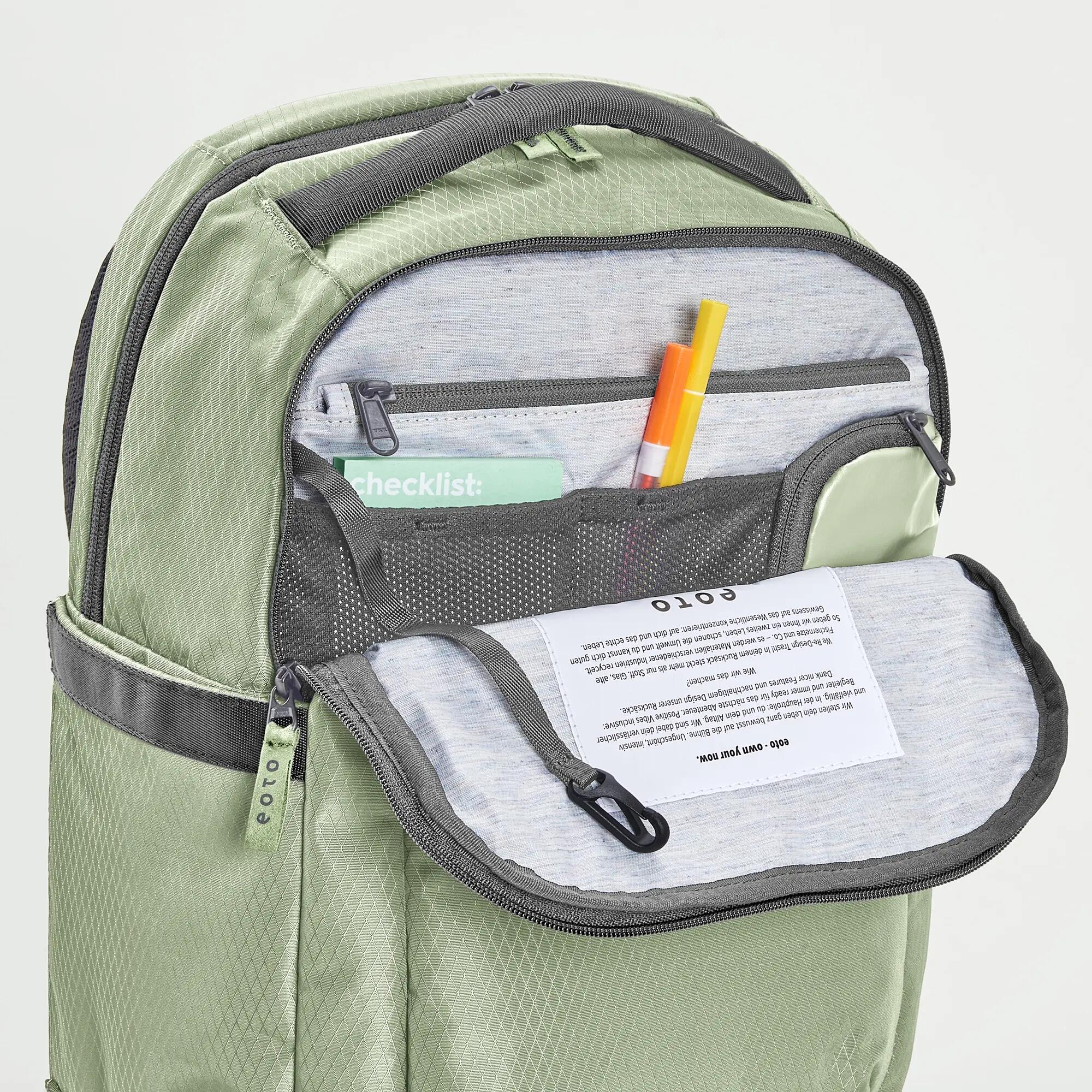 EOTO Rucksack MIDI20, Daypack, ergonomisch, 20 L 7/8