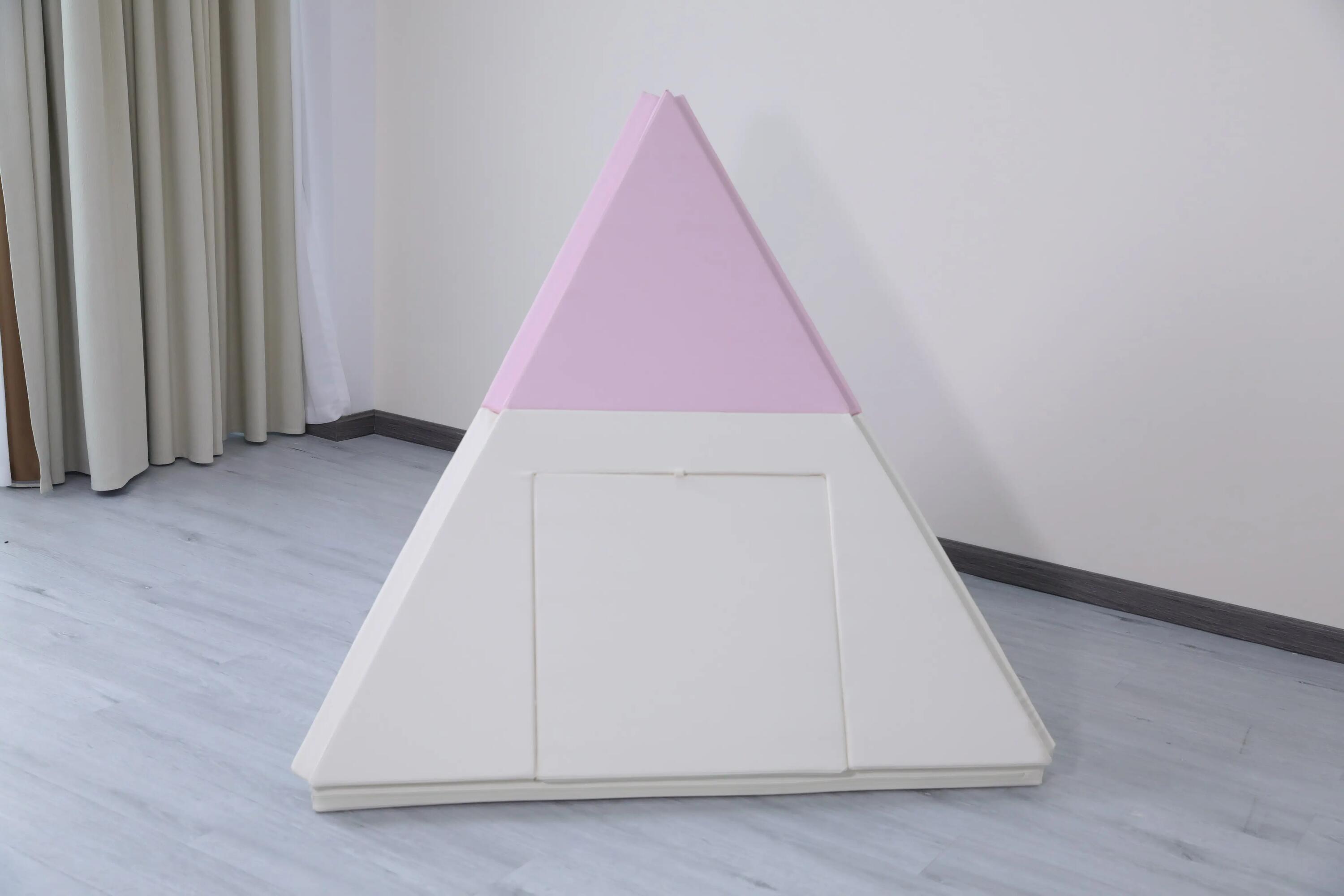 namiot tipi 3w1 - biało-różowy 7/7