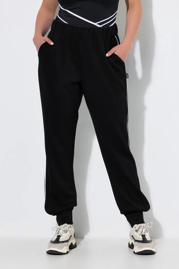 Femme Jogging avec pli fantaisie taille élastique et poches