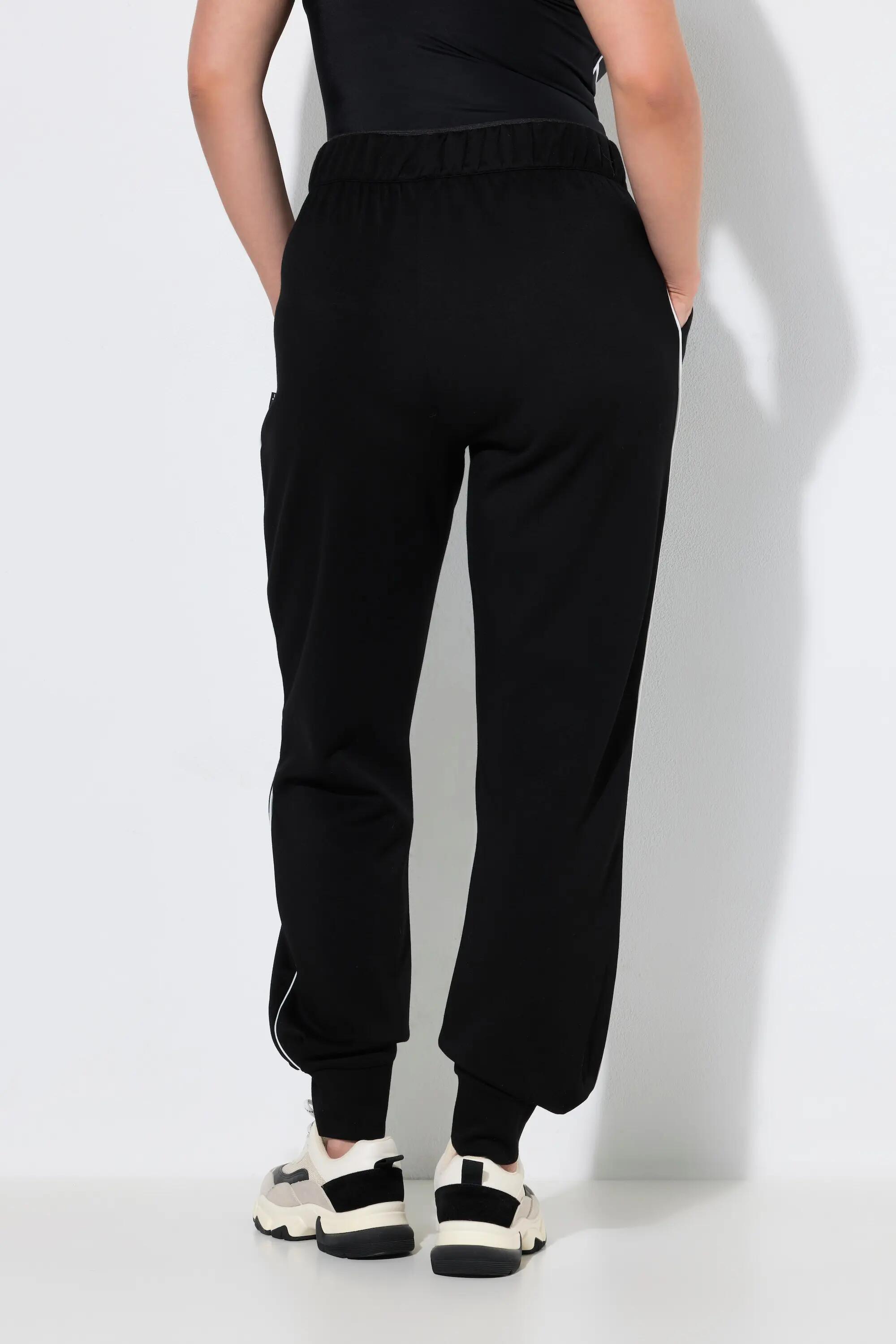 Femme Jogging avec pli fantaisie taille élastique et poches 2/6