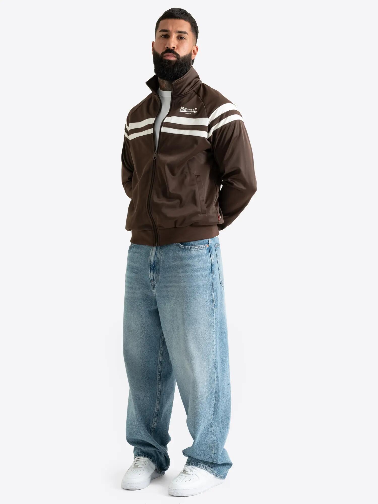 LONSDALE Herren Trainingsjacke normale Passform HAGGERSTON 4/6