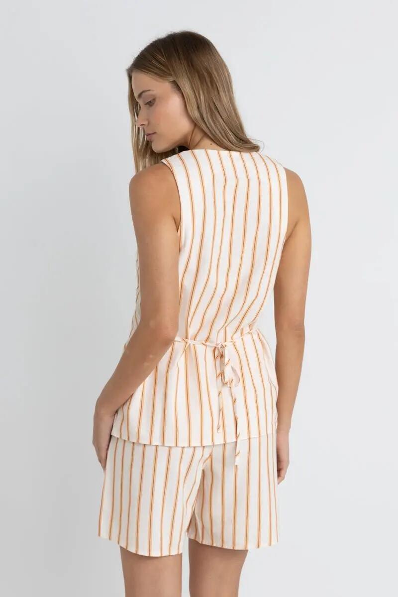 Tide Stripe Long - Veste Femme 5/6
