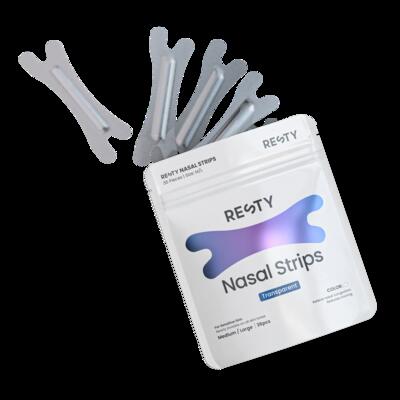 Transparante neusstrips voor hardlopen en slaap 36 stuks