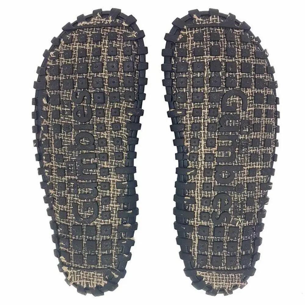 Chancletas Cairns para Hombre Negro 4/4