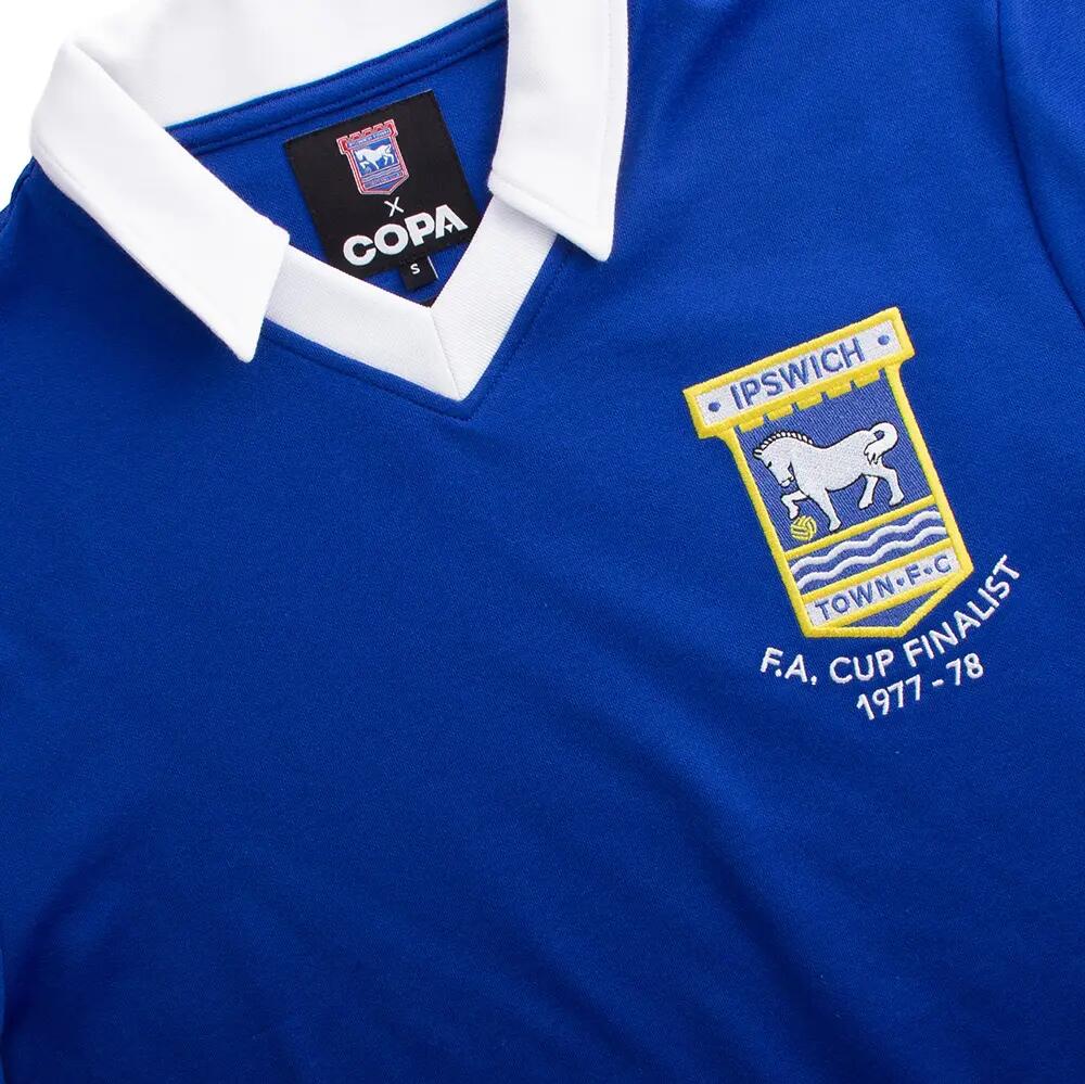 Ipswich Town FC 1977 - 78 - Maglia da calcio - Blu – COPA Football 4/7
