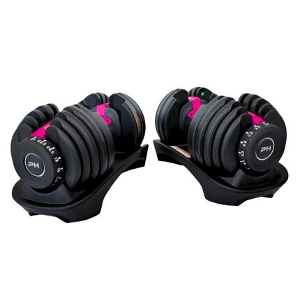 Verstelbare dumbbells Smart 2 × 24 kg