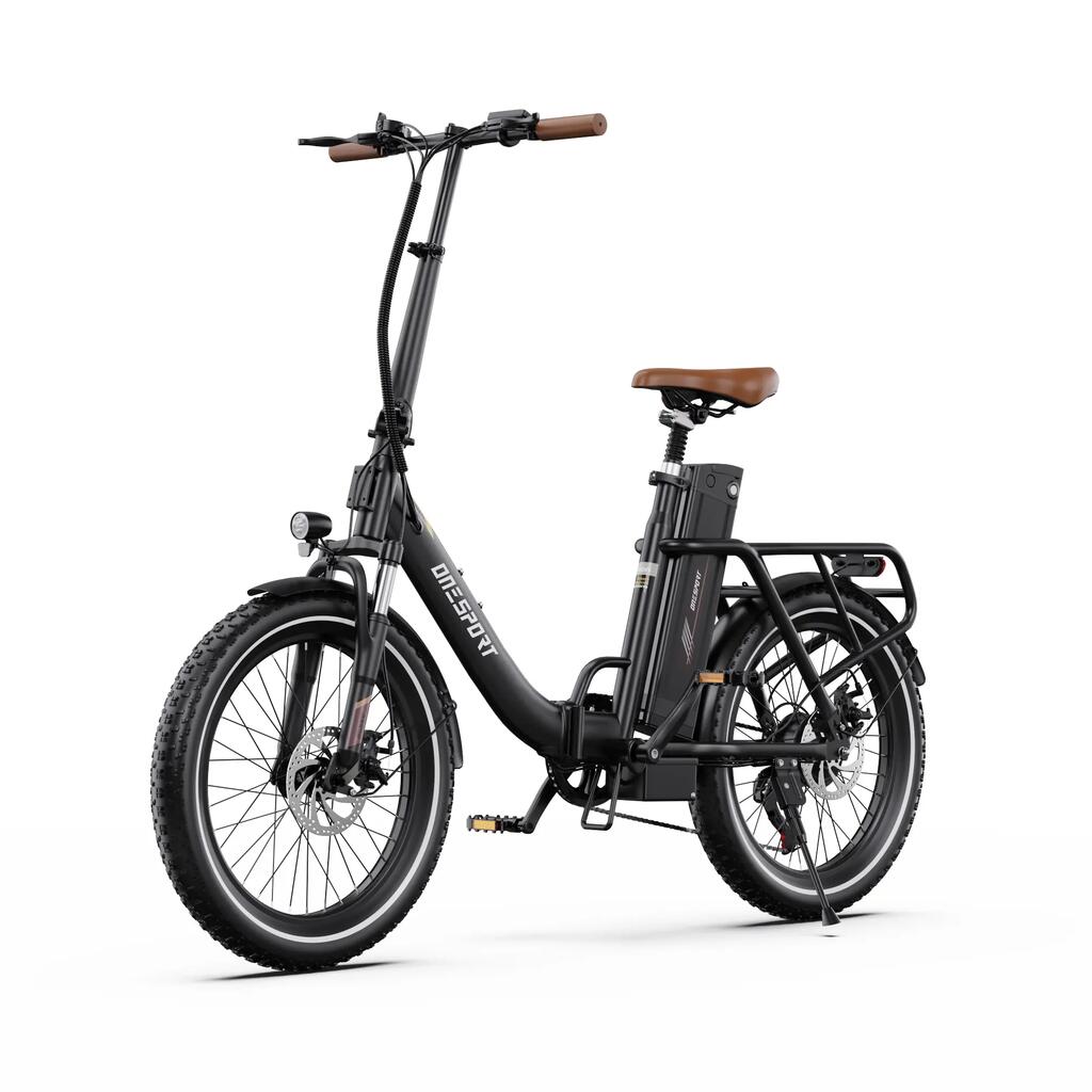 Сгъваем E-Bike ONESPORT OT16 PRO 250W мотор 90km пробег 20×3.0" гуми