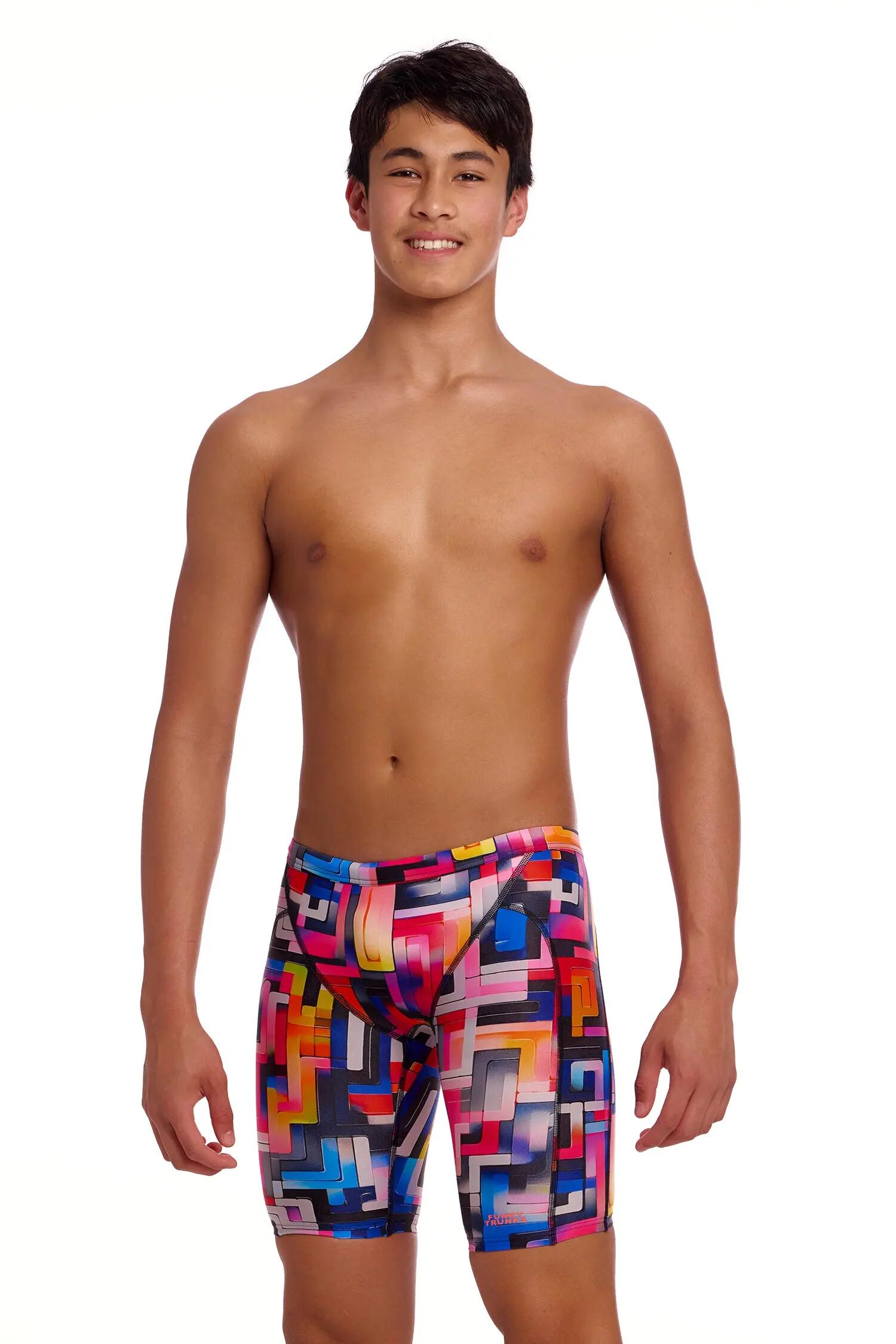 Jammer garçon Funky Trunks Training Putty Rules 4/4
