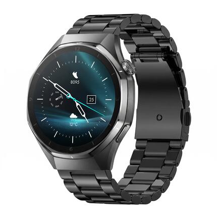 Montre connectée Forever SW-720 zBase Bluetooth 5.3 AMOLED IP68 Bleu marine