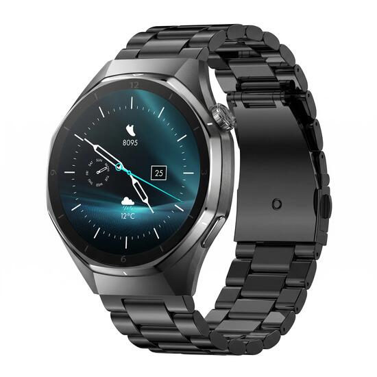 Montre connectée Forever SW-720 zBase Bluetooth 5.3 AMOLED IP68 Bleu marine