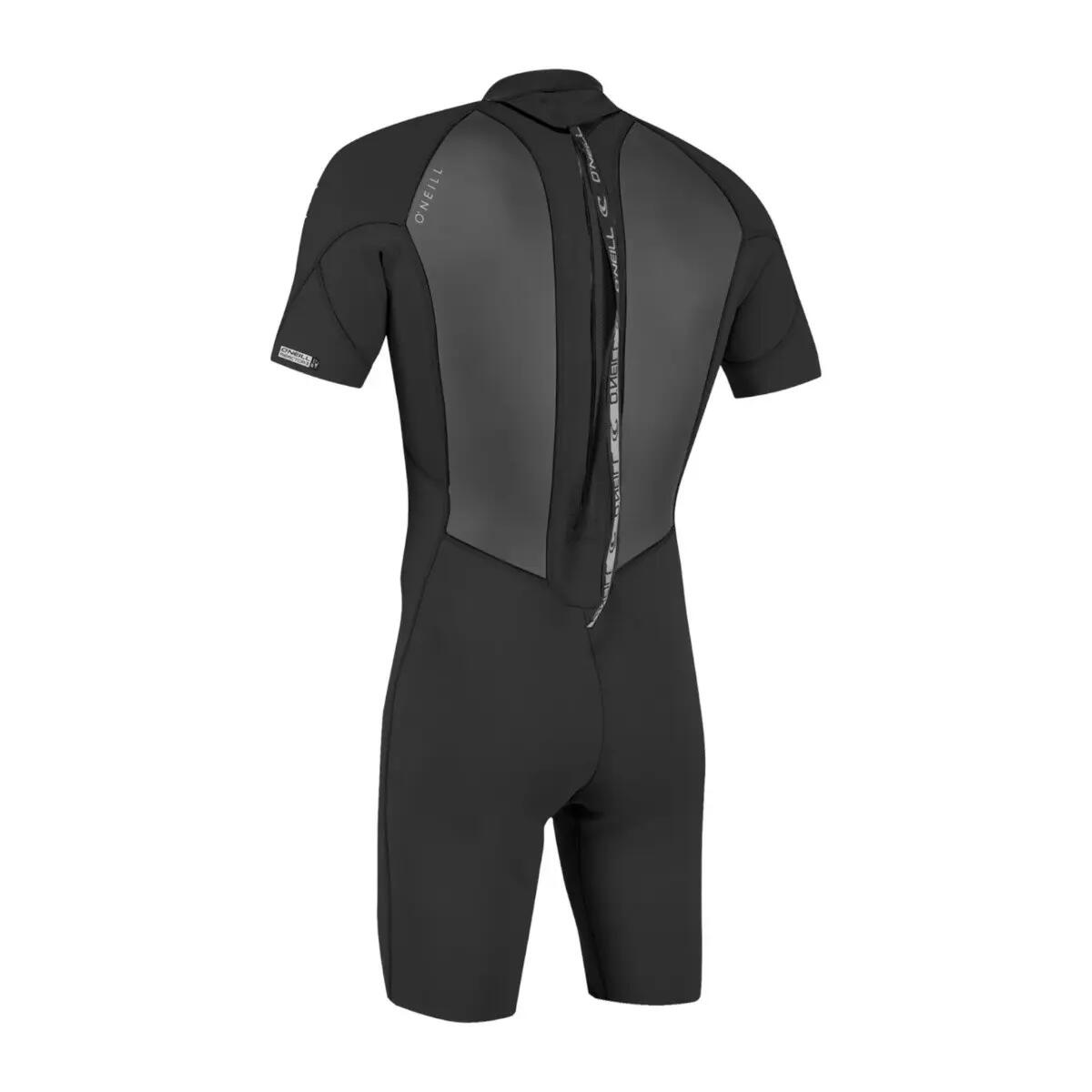 Pianka ONeill Reactor-2 2mm Back Zip S/S Spring Black Black 2026 3/4