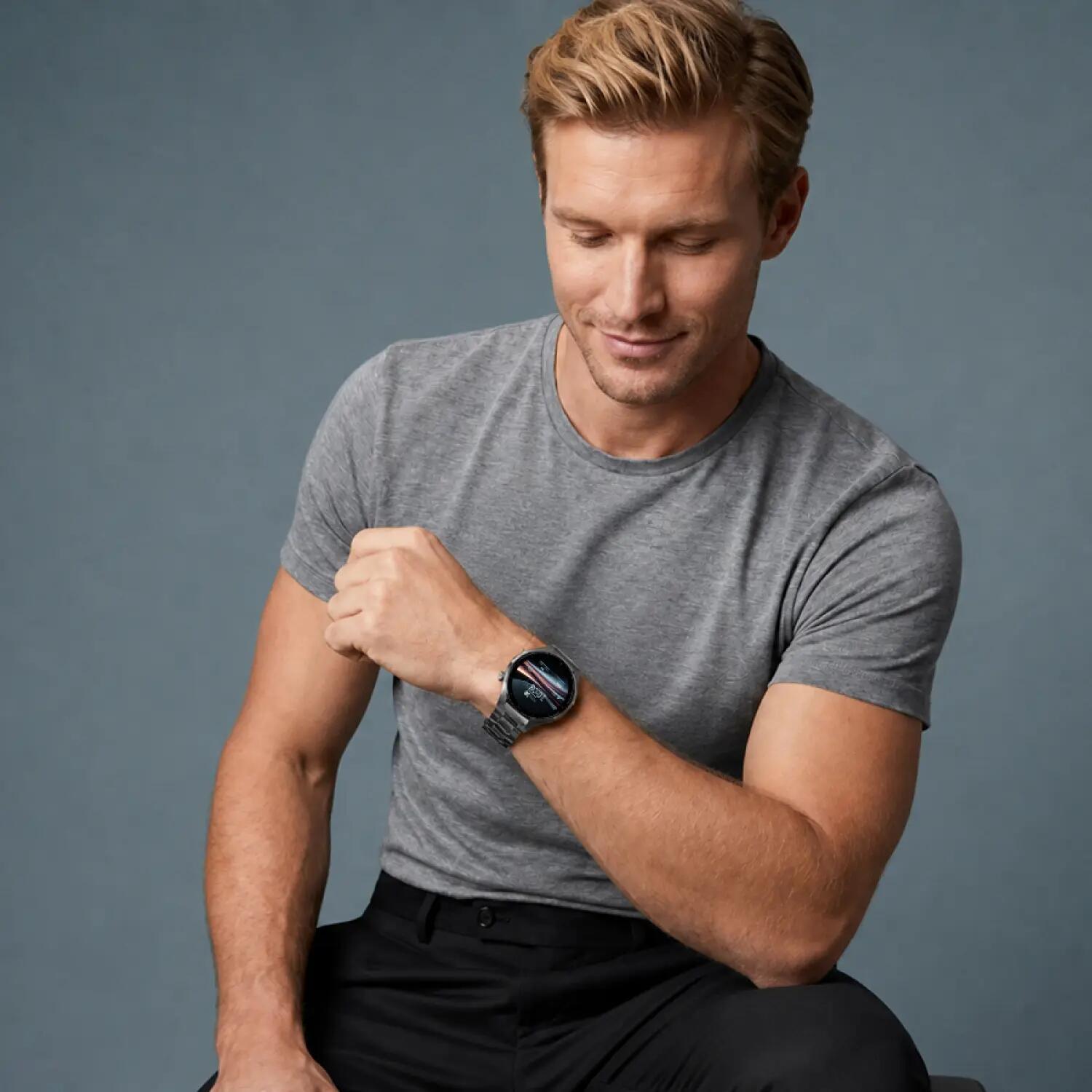 Smartwatch Forever SW-720 zBase Bluetooth 5.3 AMOLED IP68 Blu navy 3/15