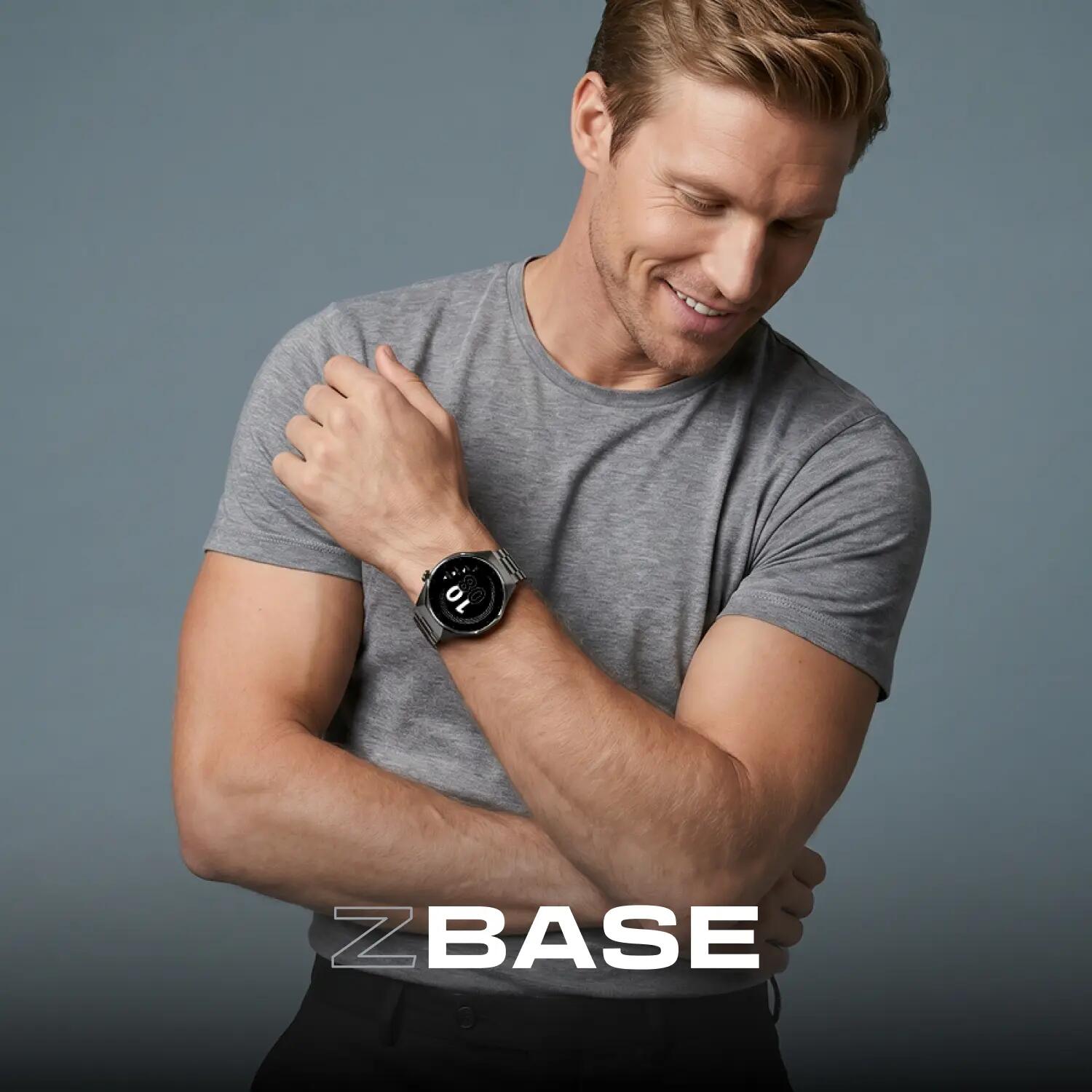 Smartwatch Forever SW-720 zBase Bluetooth 5.3 AMOLED IP68 Blu navy 2/15