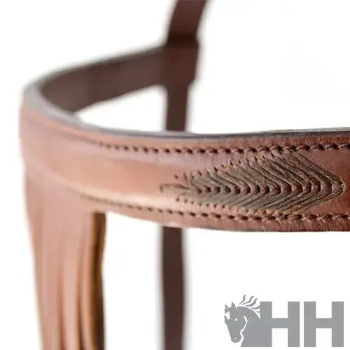 Bridle da equitazione Hispano Hipica Vaquera 3/4
