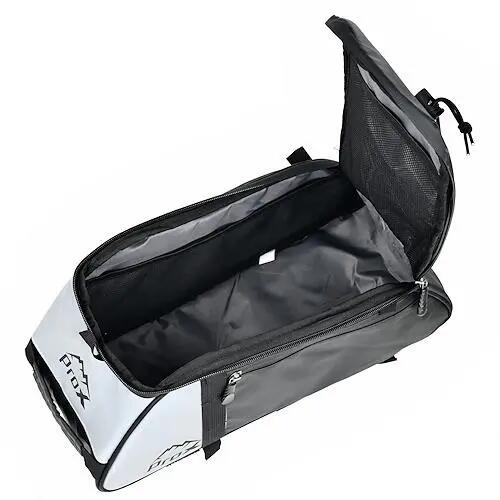 Sakwa rowerowa ProX Dakota 078A na bagażnik 12 l czarno-srebrna 4/4