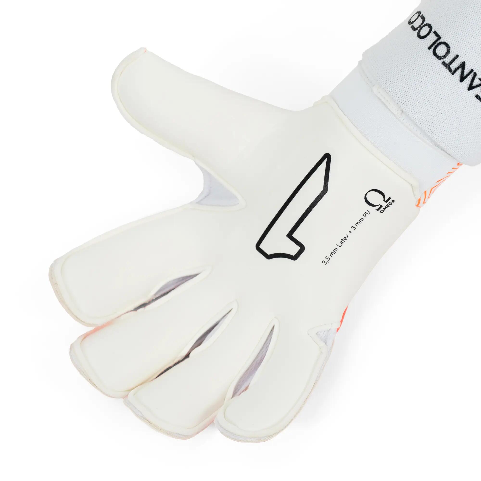 Luvas guarda-redes Futebol Rinat Adulto Santoloco Alpha Relva natural 3/6