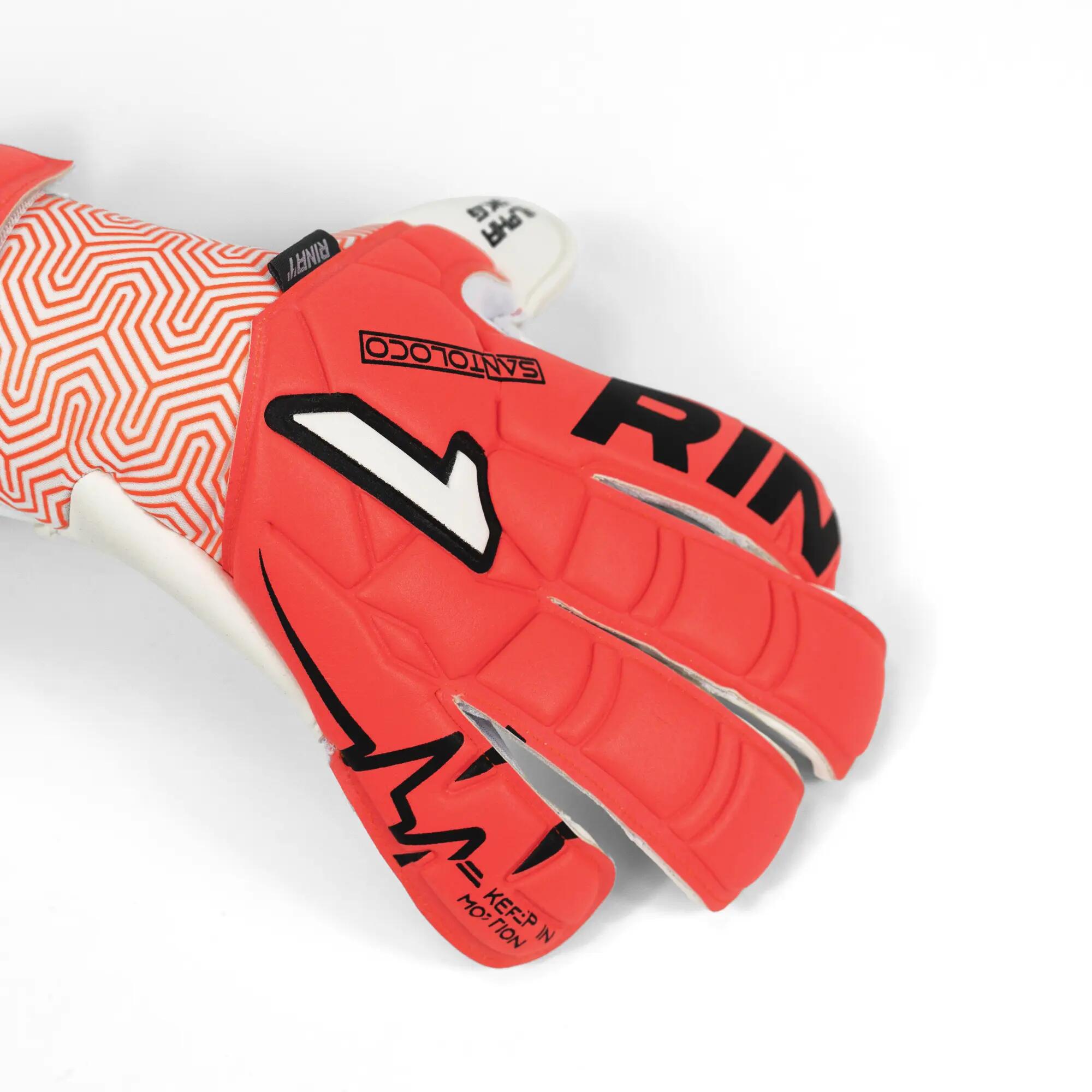Luvas guarda-redes Futebol Rinat Adulto Santoloco Alpha Relva natural 2/6